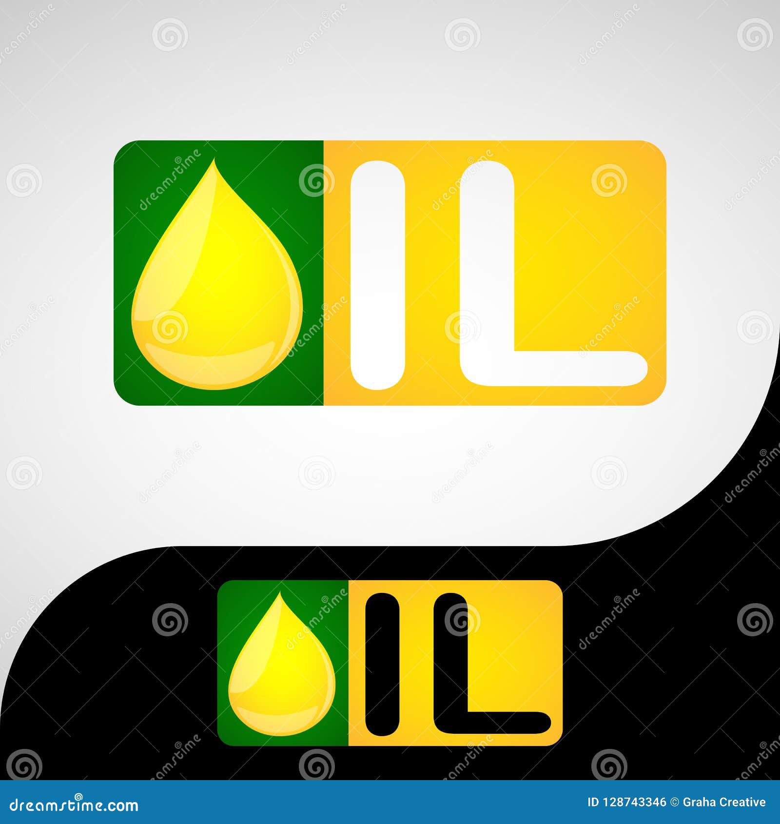 Oil Company Logo Stock Illustration Illustration Of Idea 128743346