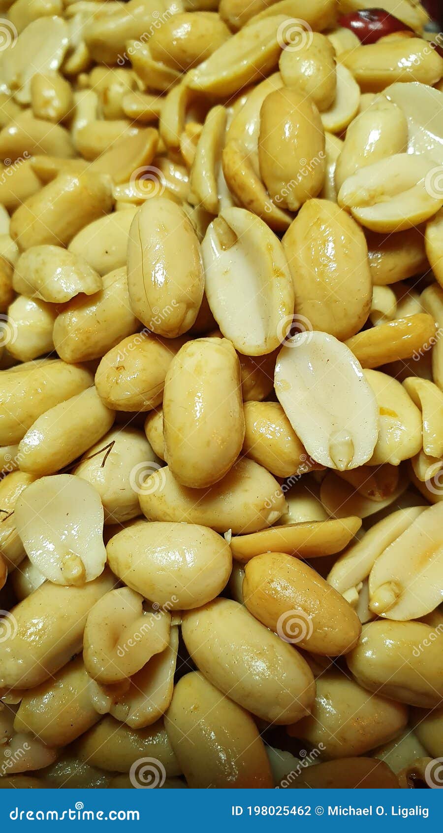 OilCooked Skinless Peanut As Perfect Snacks Stock Photo Image of