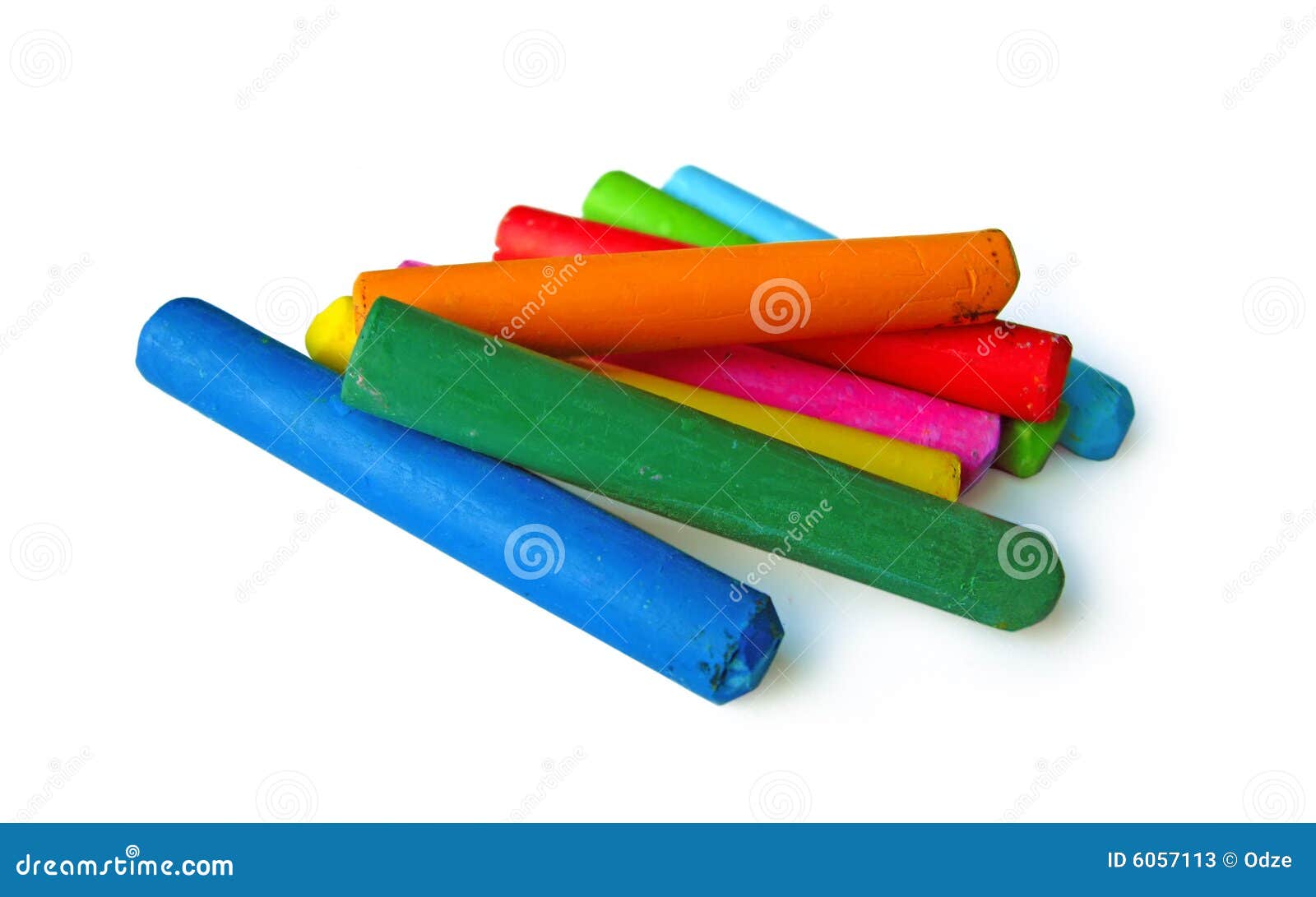 Oil crayons stock image. Image of colorful, close, kindergarten 6057113