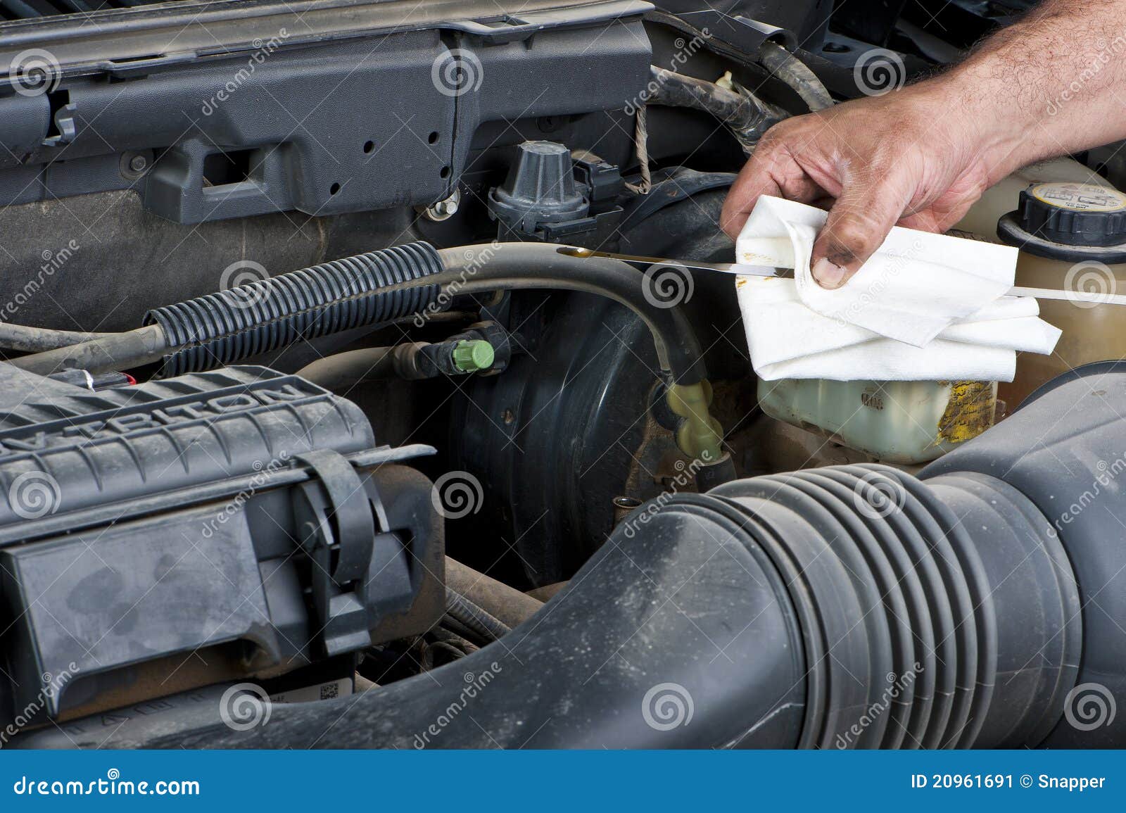 Oil dipstick stock image. Image of industry, issue, safety 20961691