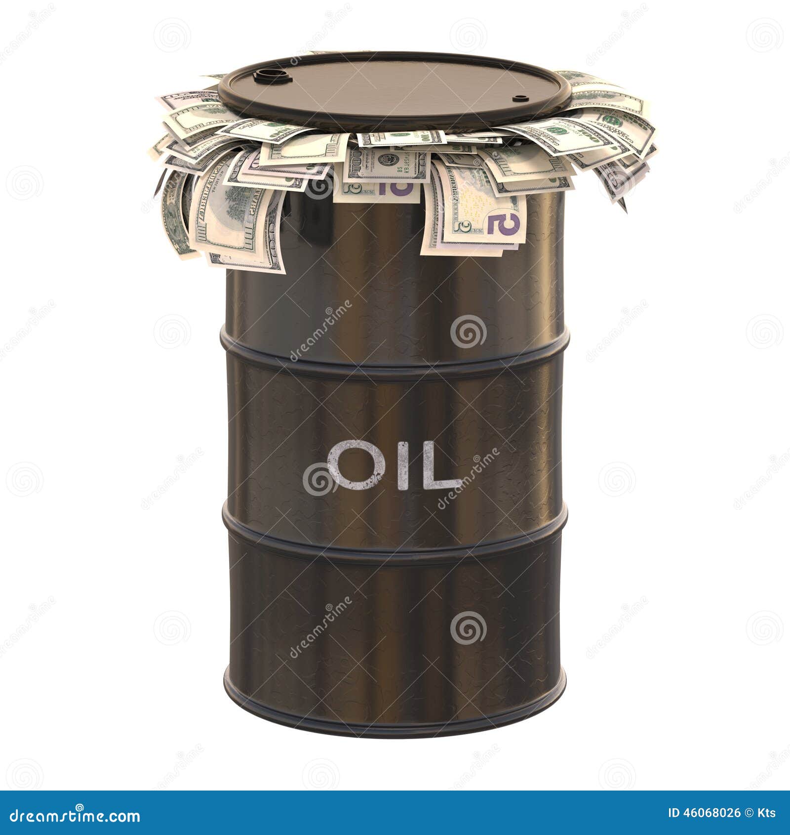 Oil Dollar stock photo. Image of barrel, refine, finance 46068026