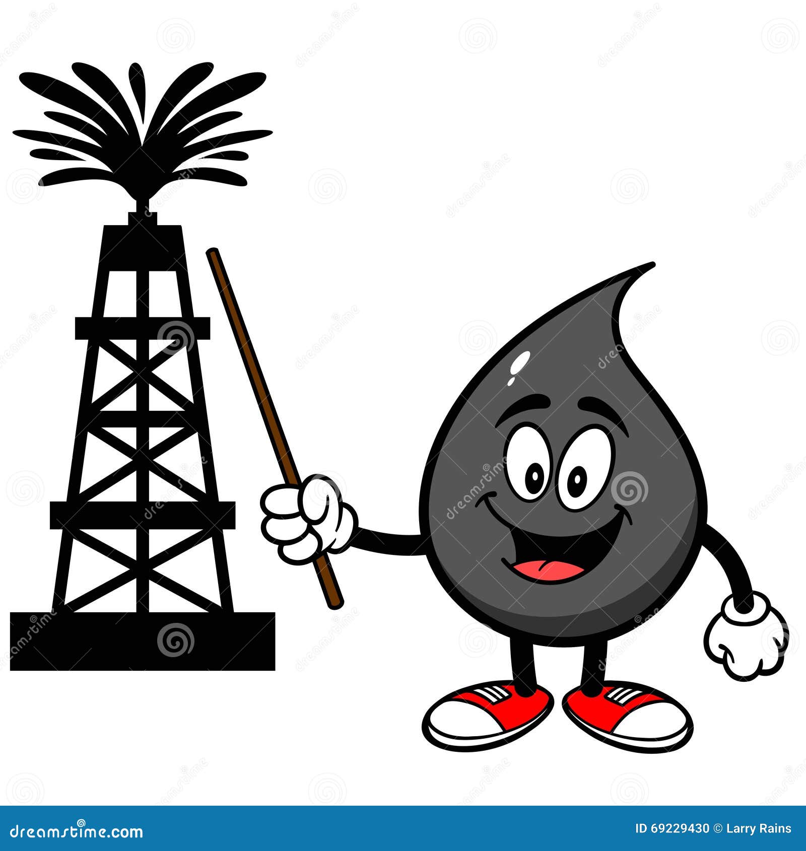 Нефть иллюстрация