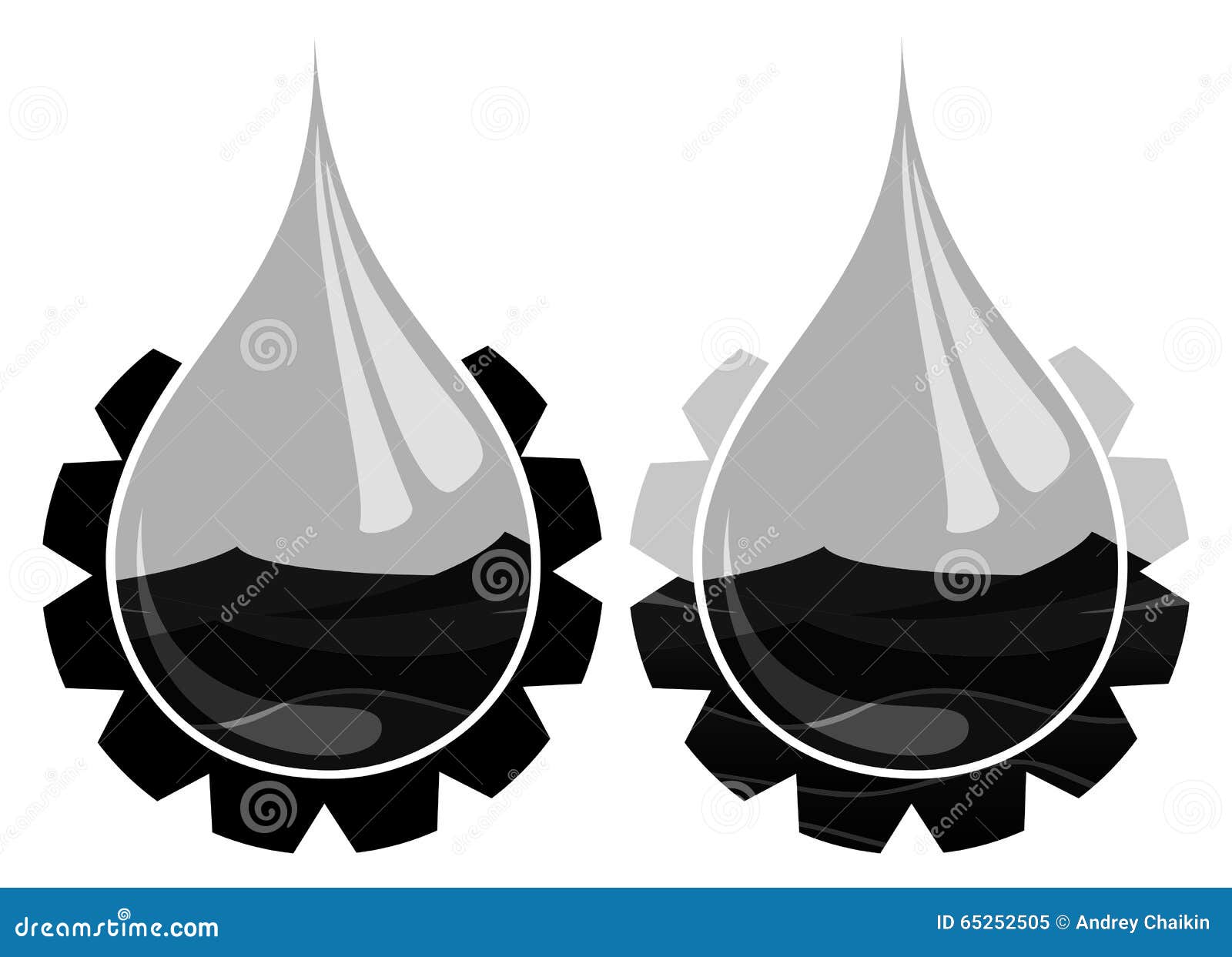 Oil Drop Logo Stock Vector Illustration Of Diesel Service