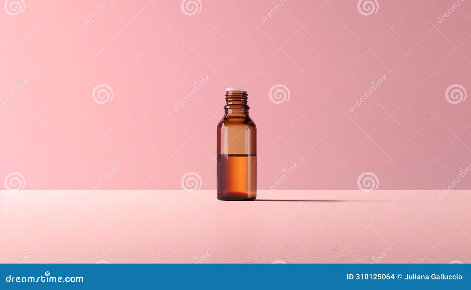 oil fragrances glass bottle mockup