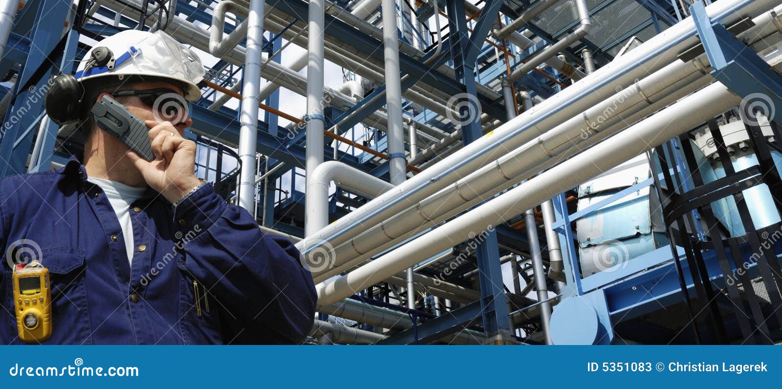 Oil and Gas Industry Panoramic Stock Image Image of mechanic
