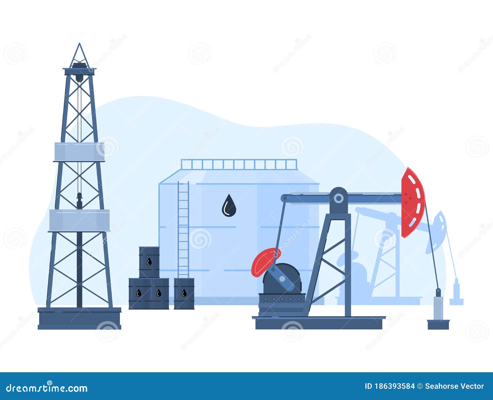 Oil Gas Industry Vector Illustration, Cartoon Flat Urban Landscape with Drilling Rig in Oilfield, Storage in Tanks Icon Stock Vector - Illustration of opec, business: 186393584 Oil Gas Industry Vector Illustration, Cartoon Flat Urban Landscape with Drilling Rig in Oilfield, Storage in Tanks Icon Stock Vector - Illustration of opec, business: 186393584