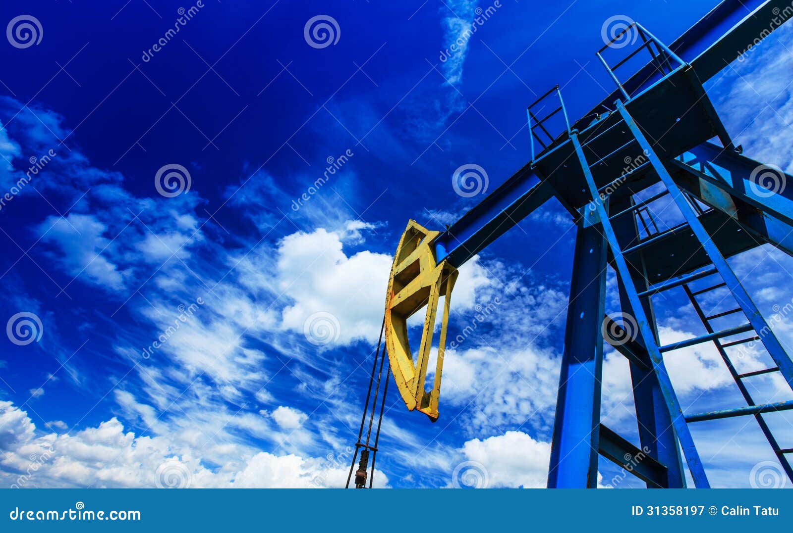 oil and gas pump operating