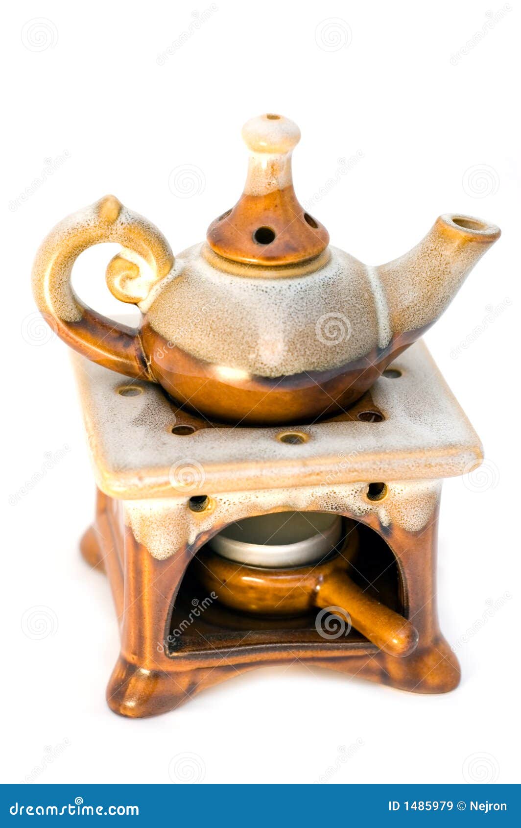 Oil lamp stock image. Image of kitchen, ceramic, meditation 1485979