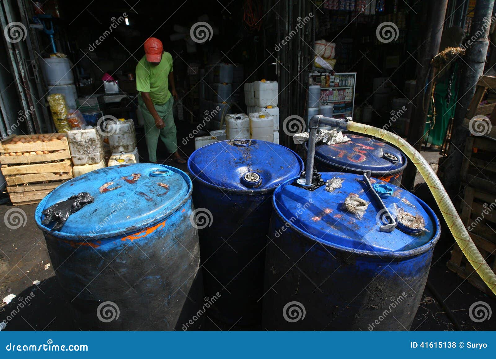 Oil editorial stock photo. Image of central, trader, java 41615138