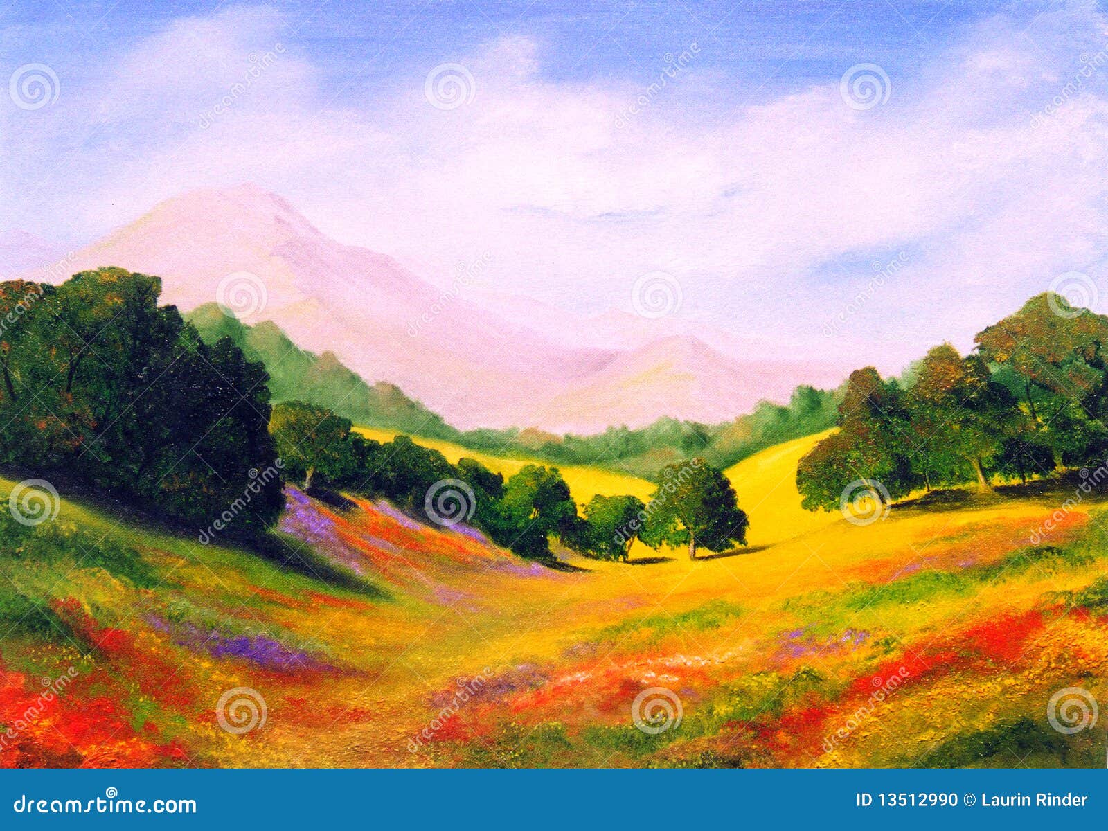 Oil Painting stock illustration. Illustration of artist 13512990