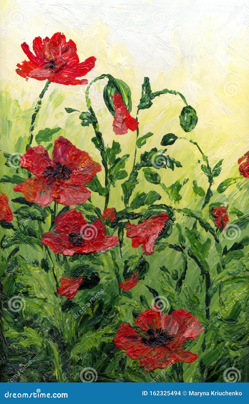 Oil Painting Red Poppies In The Field Stock Photo Image Of Bright Bouquet Oil Painting Red Poppies In The Field Stock Photo Image Of Bright Bouquet