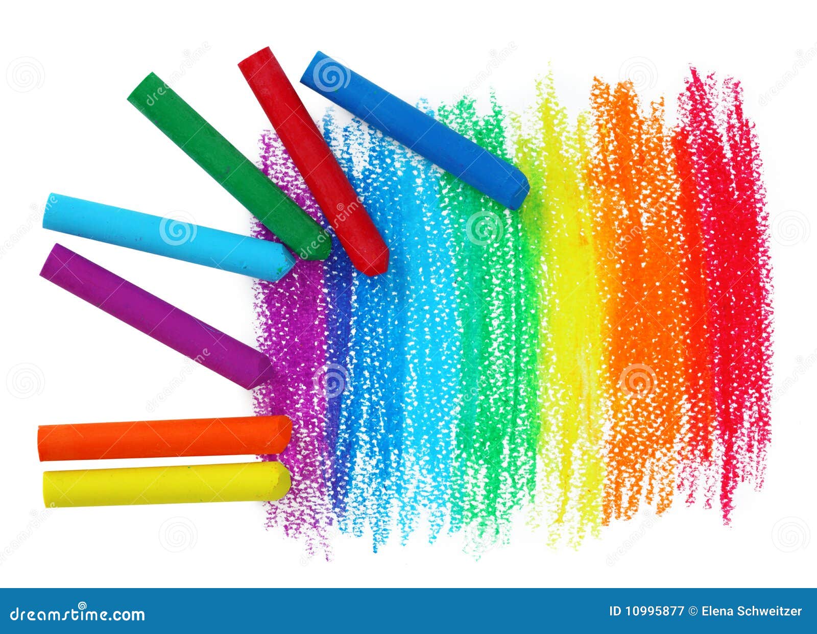 Multicolor Oil Pastel Crayons Lying On Stock Photo 2304730463