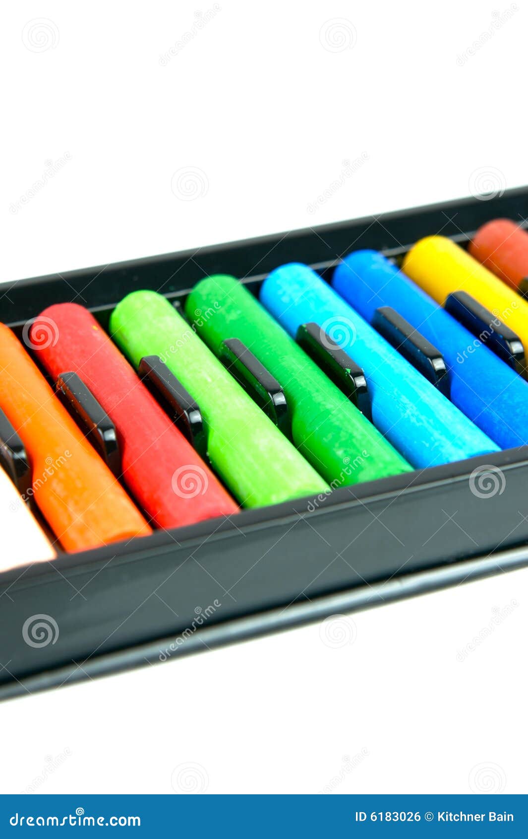 Oil Pastels stock photo. Image of preschool, education 6183026