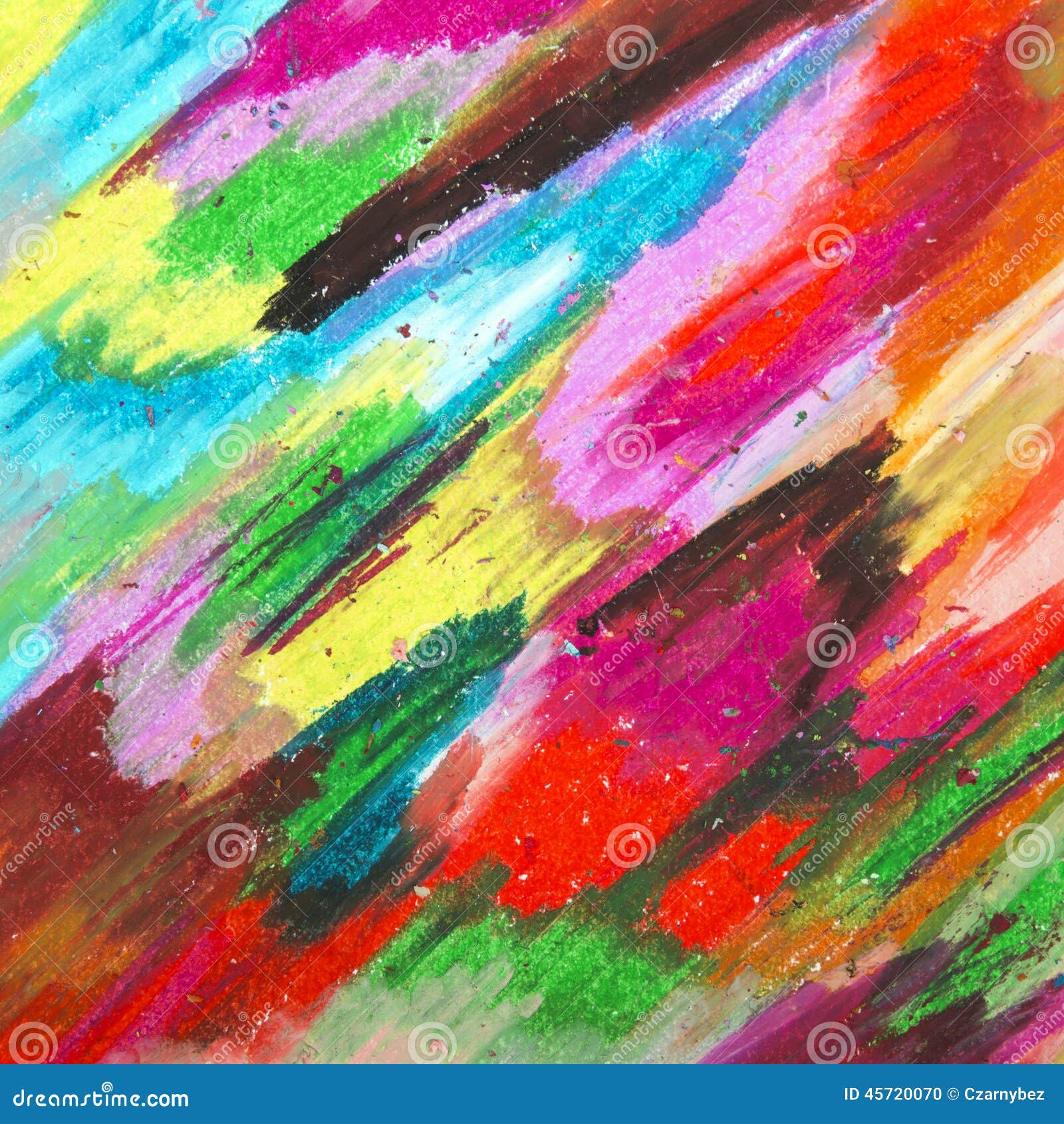 Oil pastels background stock photo. Image of orange, education - 45720070