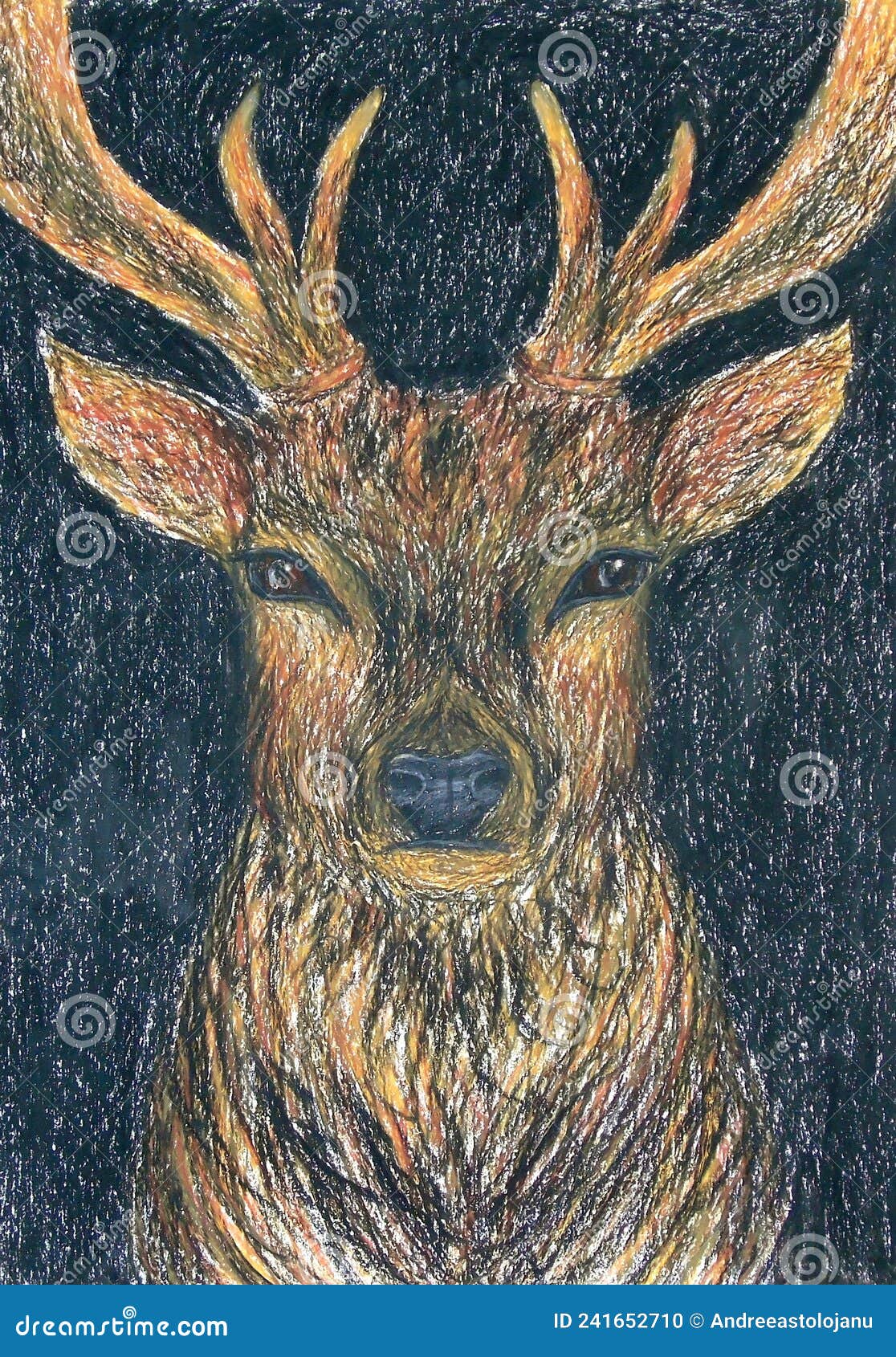 Oil Pastels Painting of Deer Isolated on Black Background, Abstract Colored Deer Stock Illustration - Illustration of black, brown: 241652710 Oil Pastels Painting of Deer Isolated on Black Background, Abstract Colored Deer Stock Illustration - Illustration of black, brown: 241652710