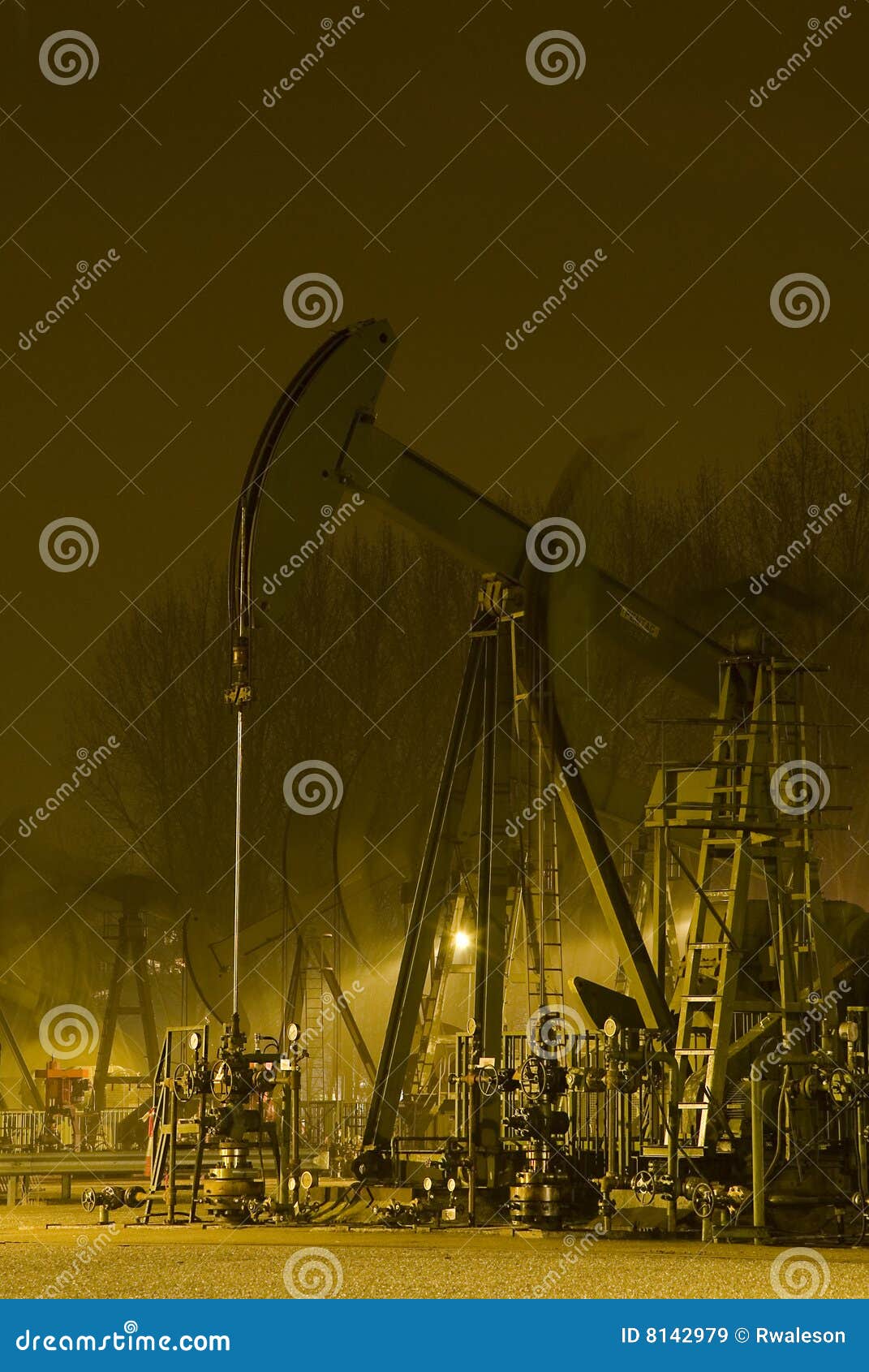 Oil pump stock image. Image of mist, movement, industrial 8142979