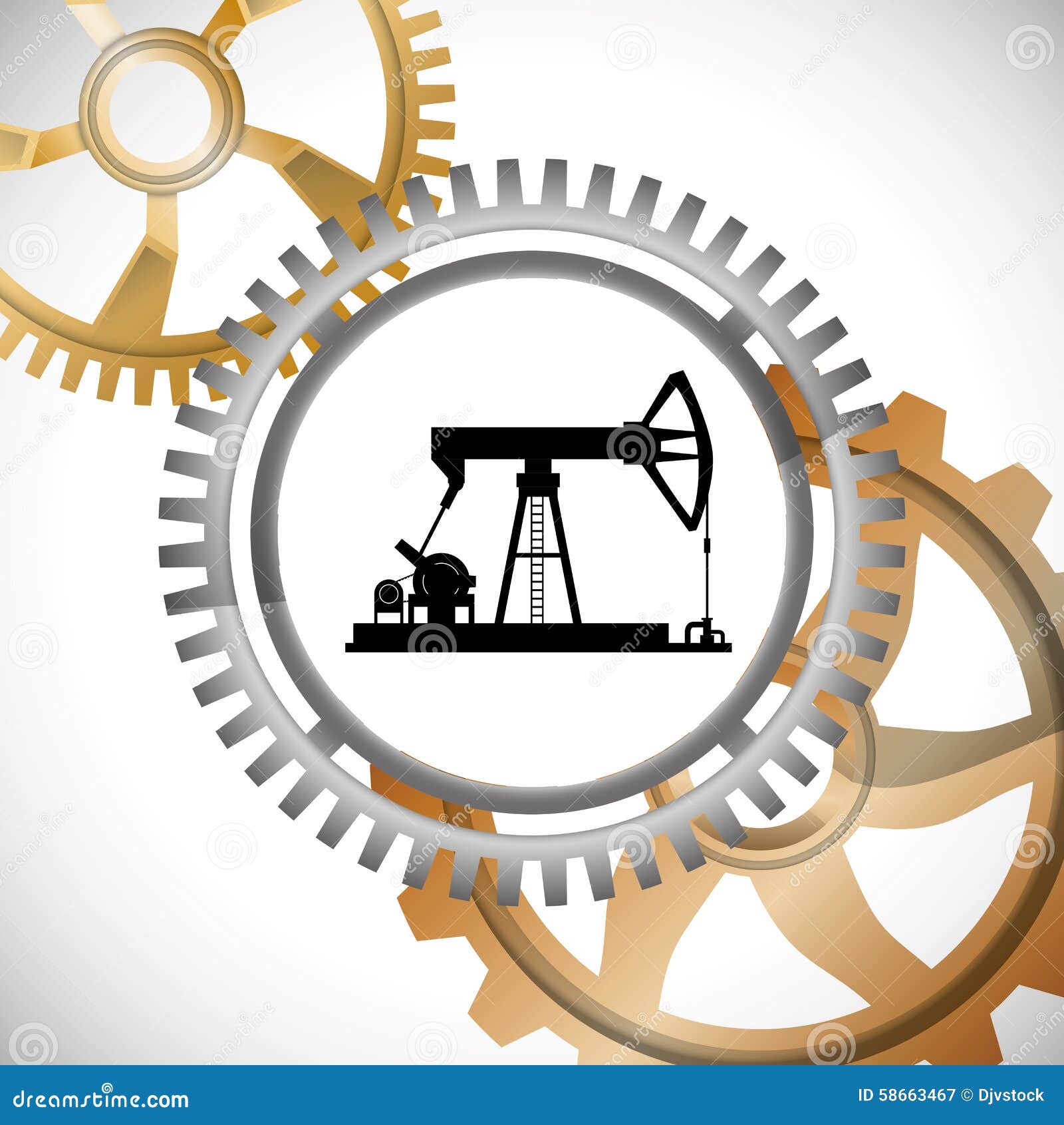 Oil Pump design stock vector. Illustration of gasoline 58663467