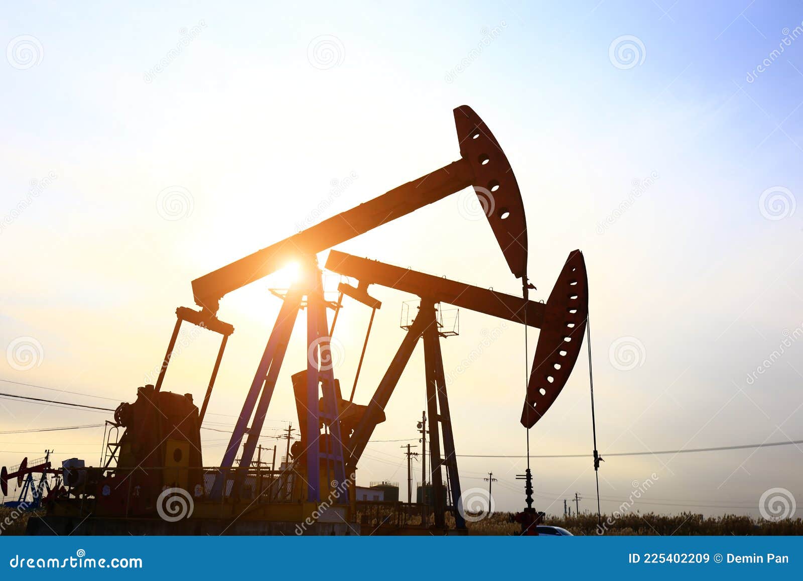 The Oil Pump, Industrial Equipment Stock Image Image of pipeline