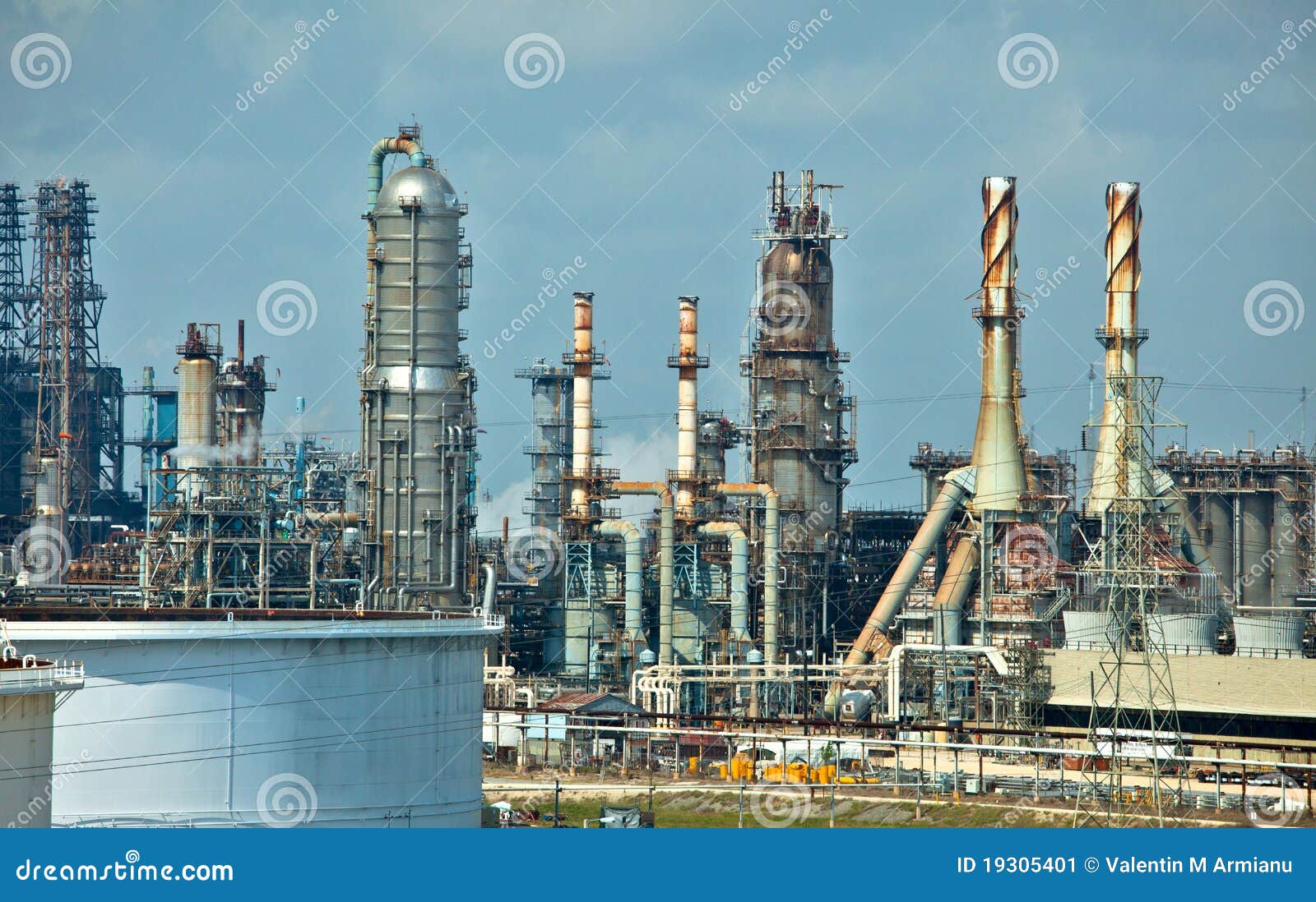 oil refinery