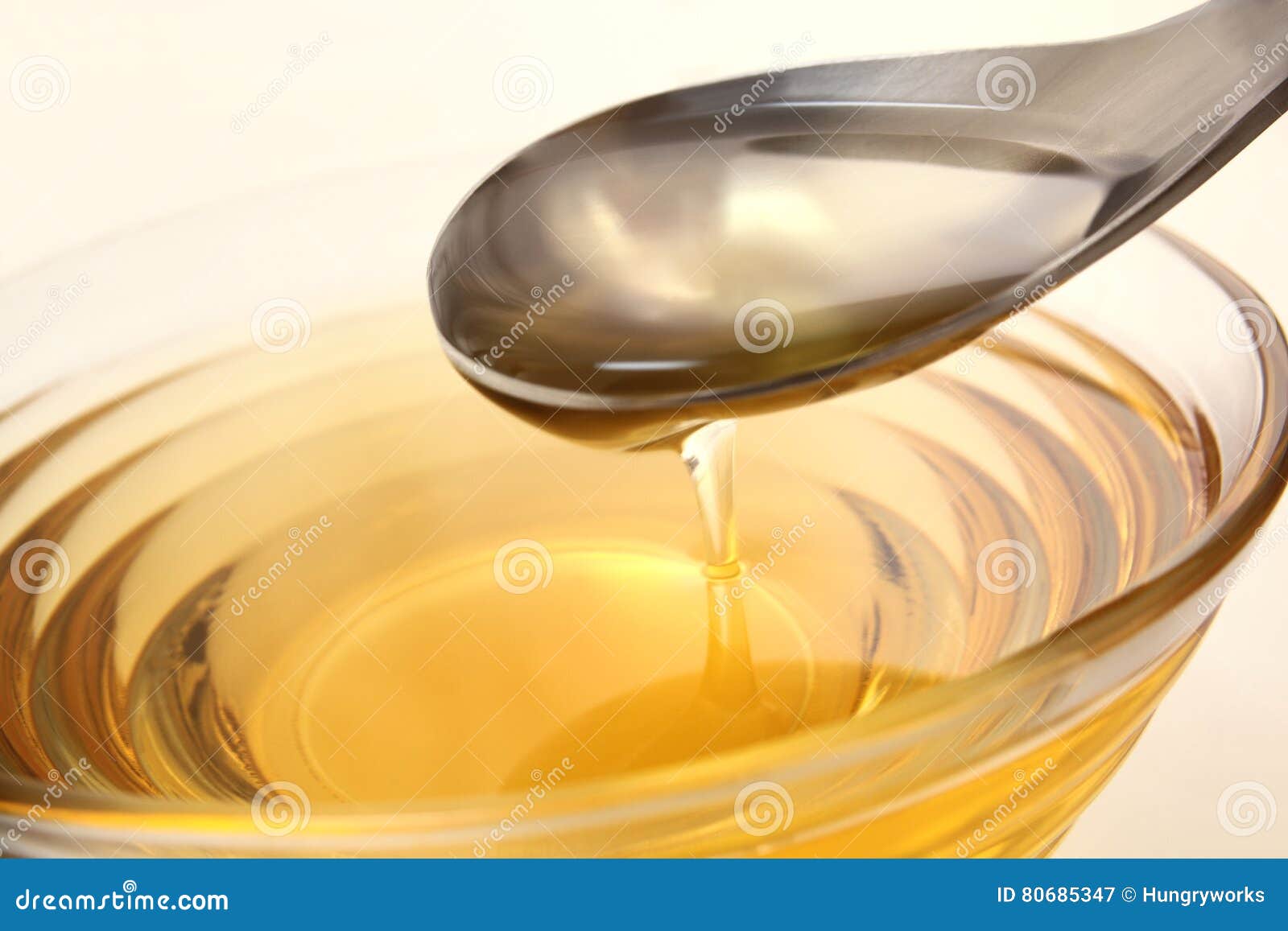 Oil with spoon stock image. Image of food, aging, camellia 80685347