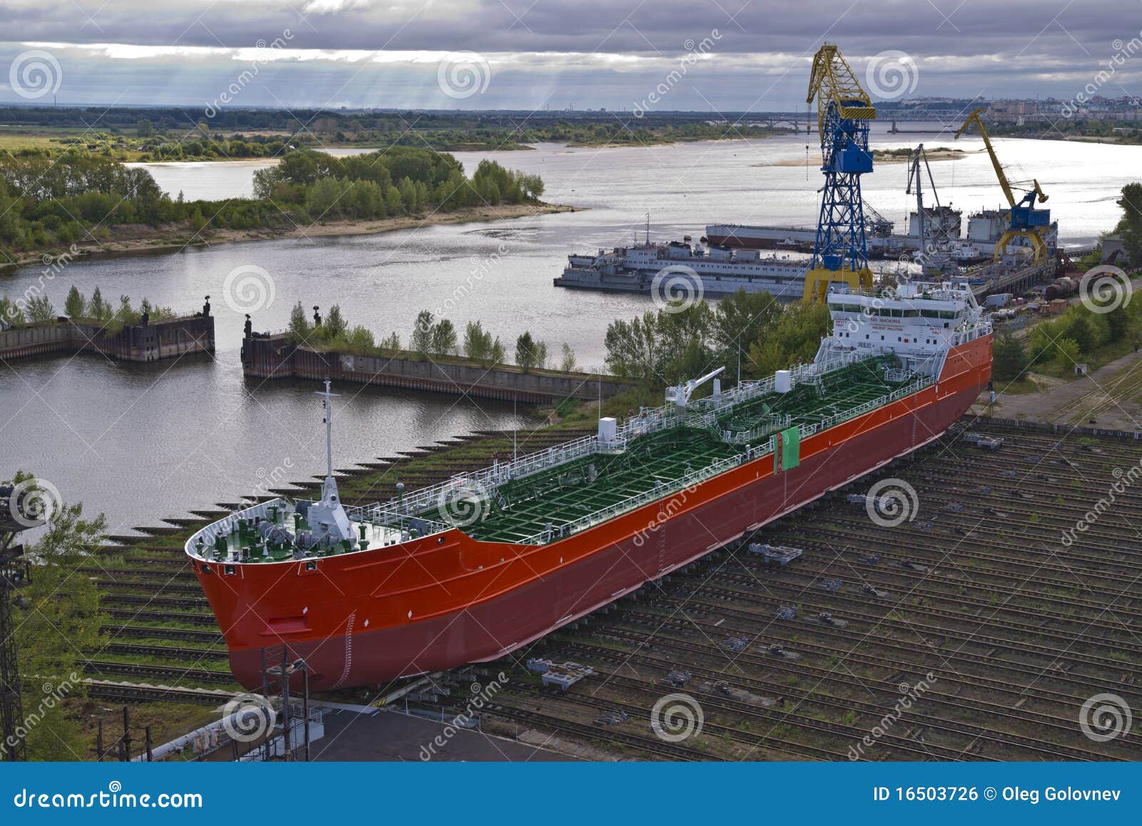 Oil tanker stock photo. Image of tanker, ocean, ship 16503726