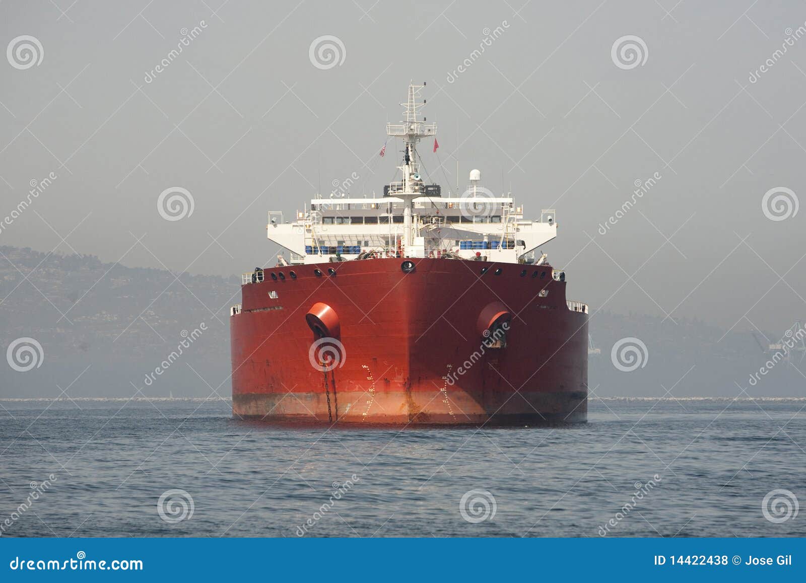 oil tanker front