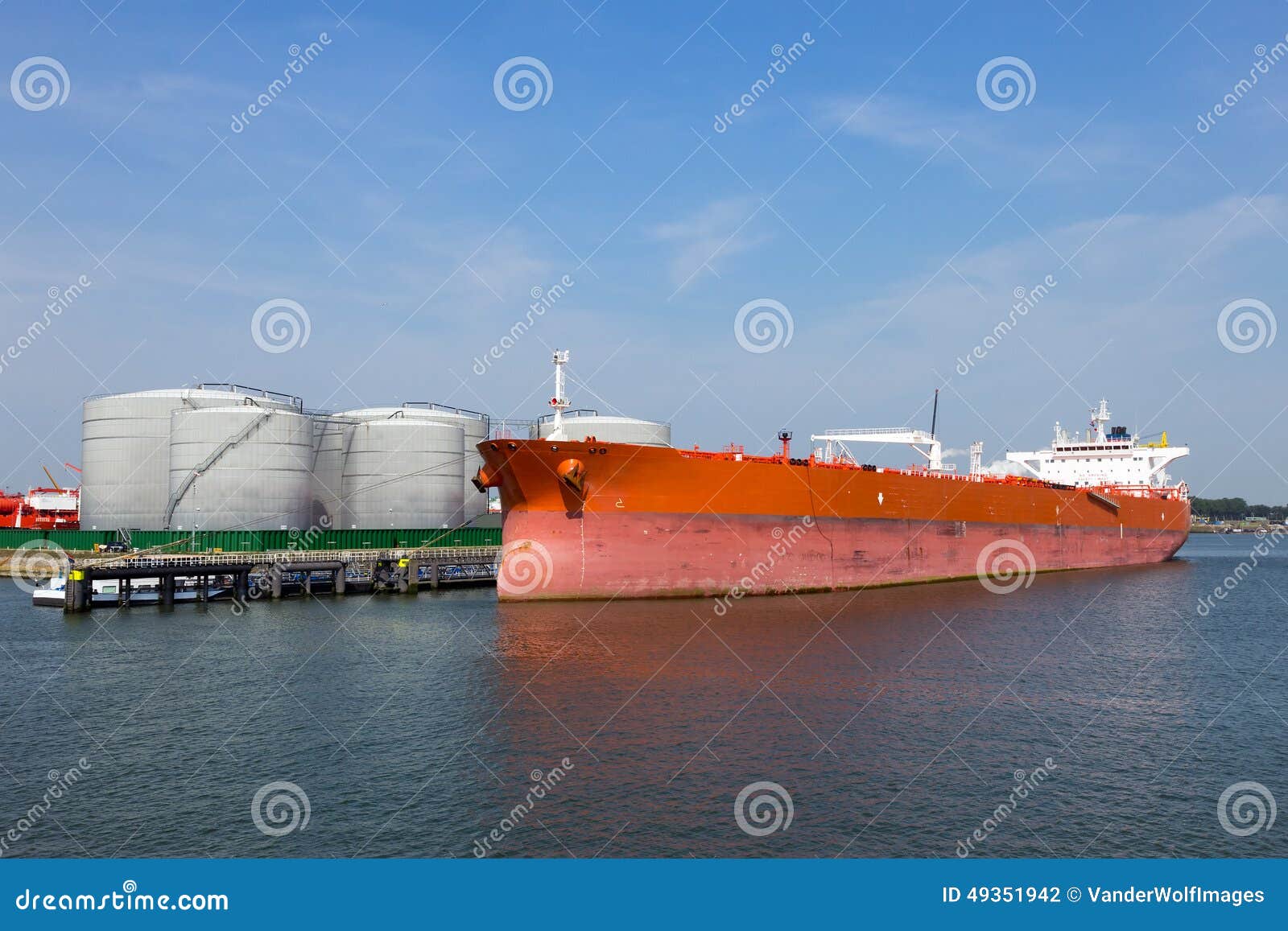 Oil tanker stock photo. Image of cargo, harbor, huge 49351942