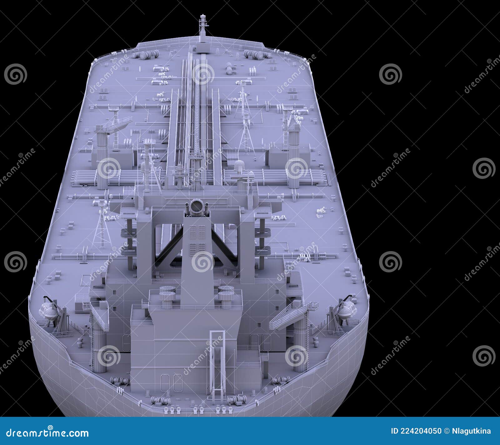 Oil Tanker Scheme Royalty-Free Stock Image | CartoonDealer.com #224125042