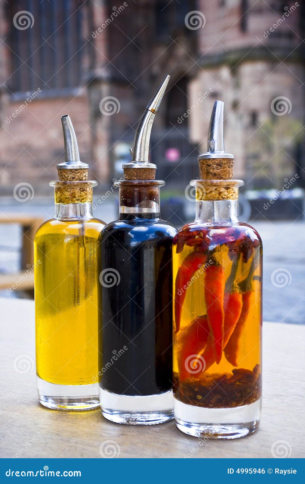 Oil and vinegar stock photo. Image of flat, yellow, plain 4995946