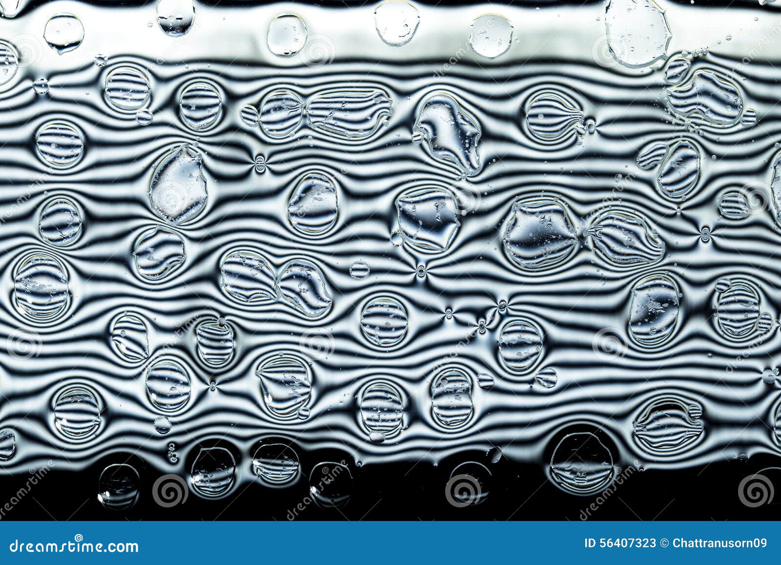 Oil and water droplets stock image. Image of detail, beautiful 56407323
