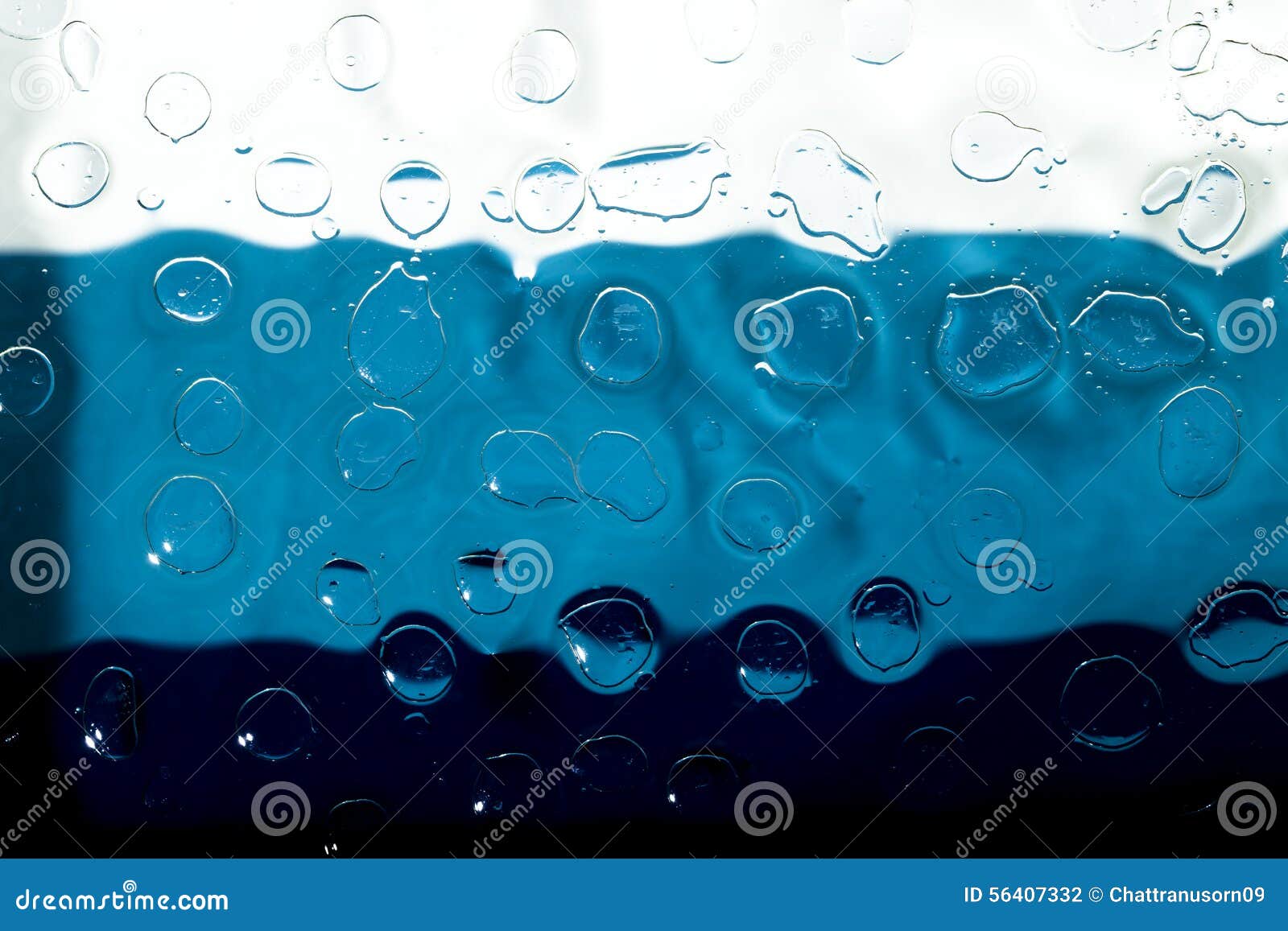 Oil and water droplets stock photo. Image of shape, design 56407332