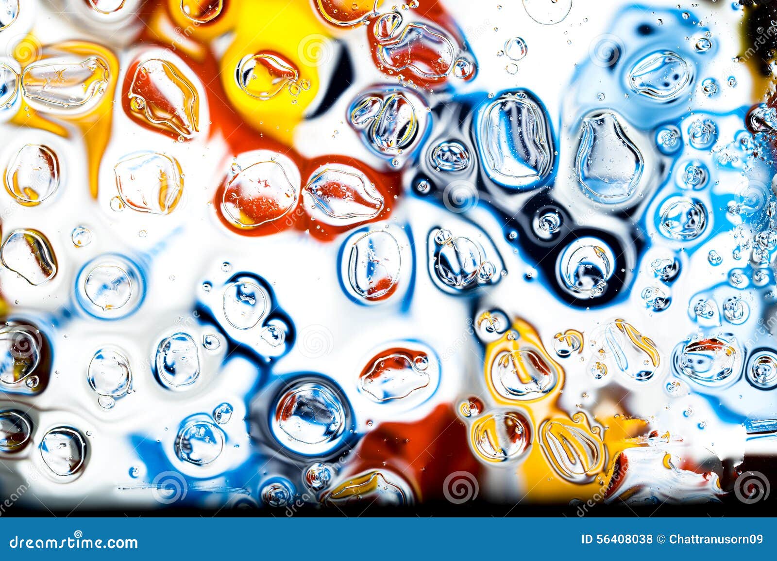 Oil and water droplets stock photo. Image of design, nature 56408038