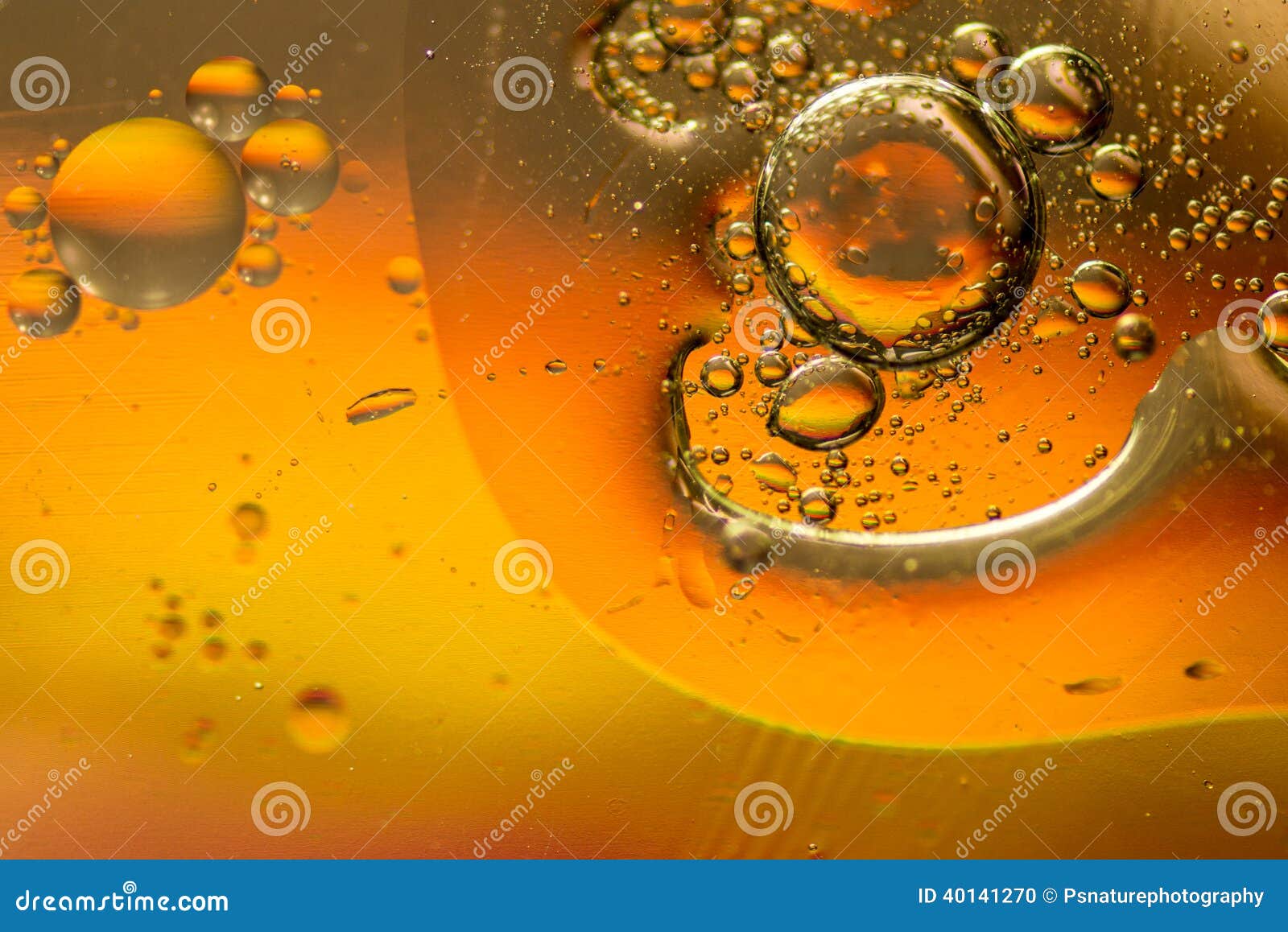Oil and water droplets stock photo. Image of surface 40141270