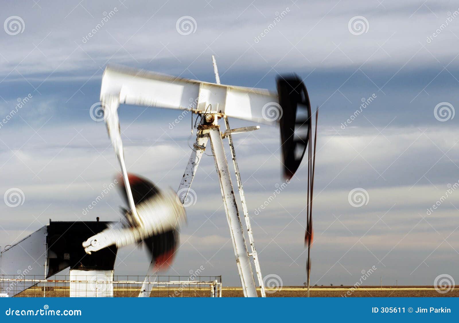 Oil well, pumping stock image. Image of panhandle, chemical 305611