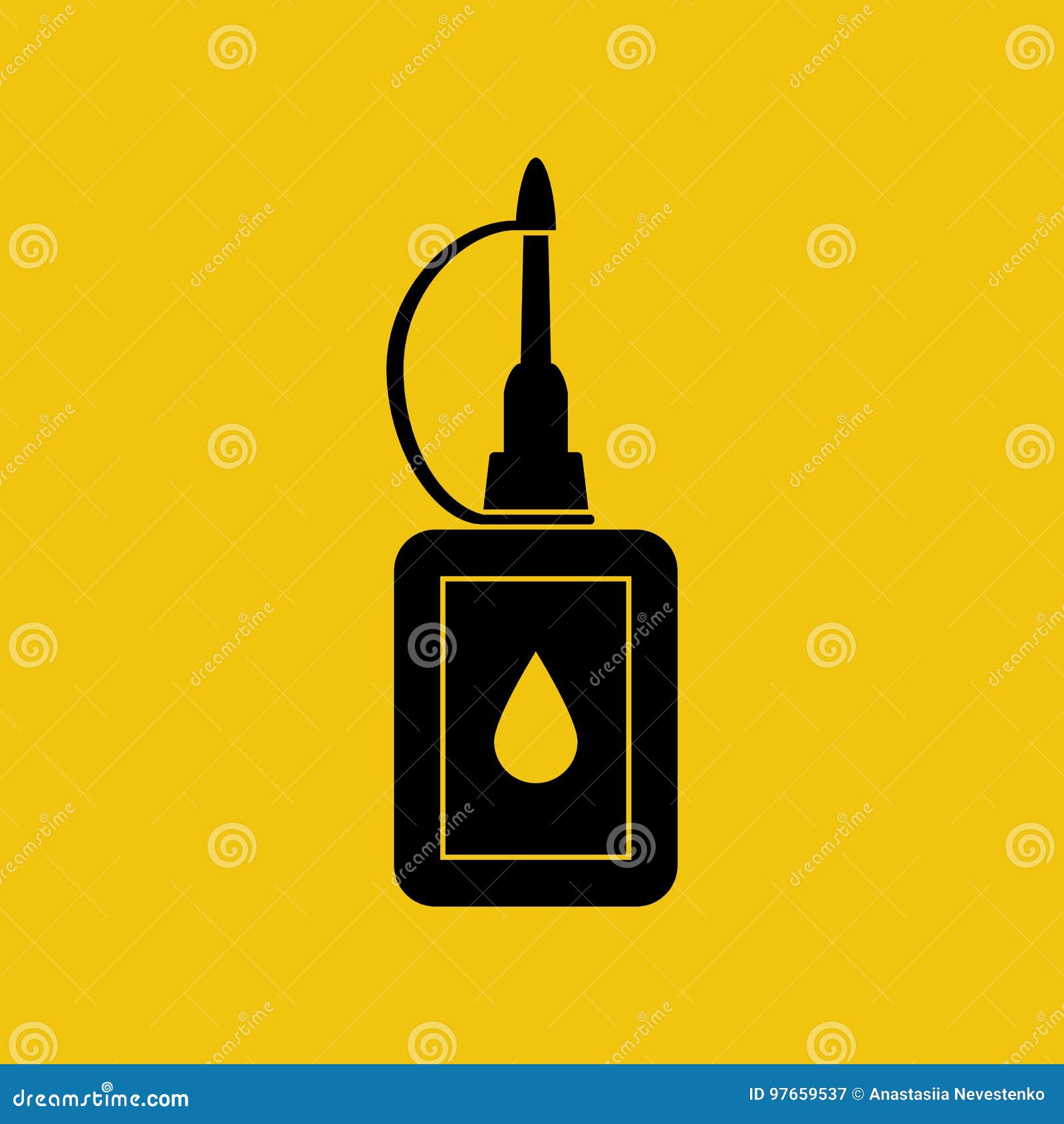 oiler with lubricating oil