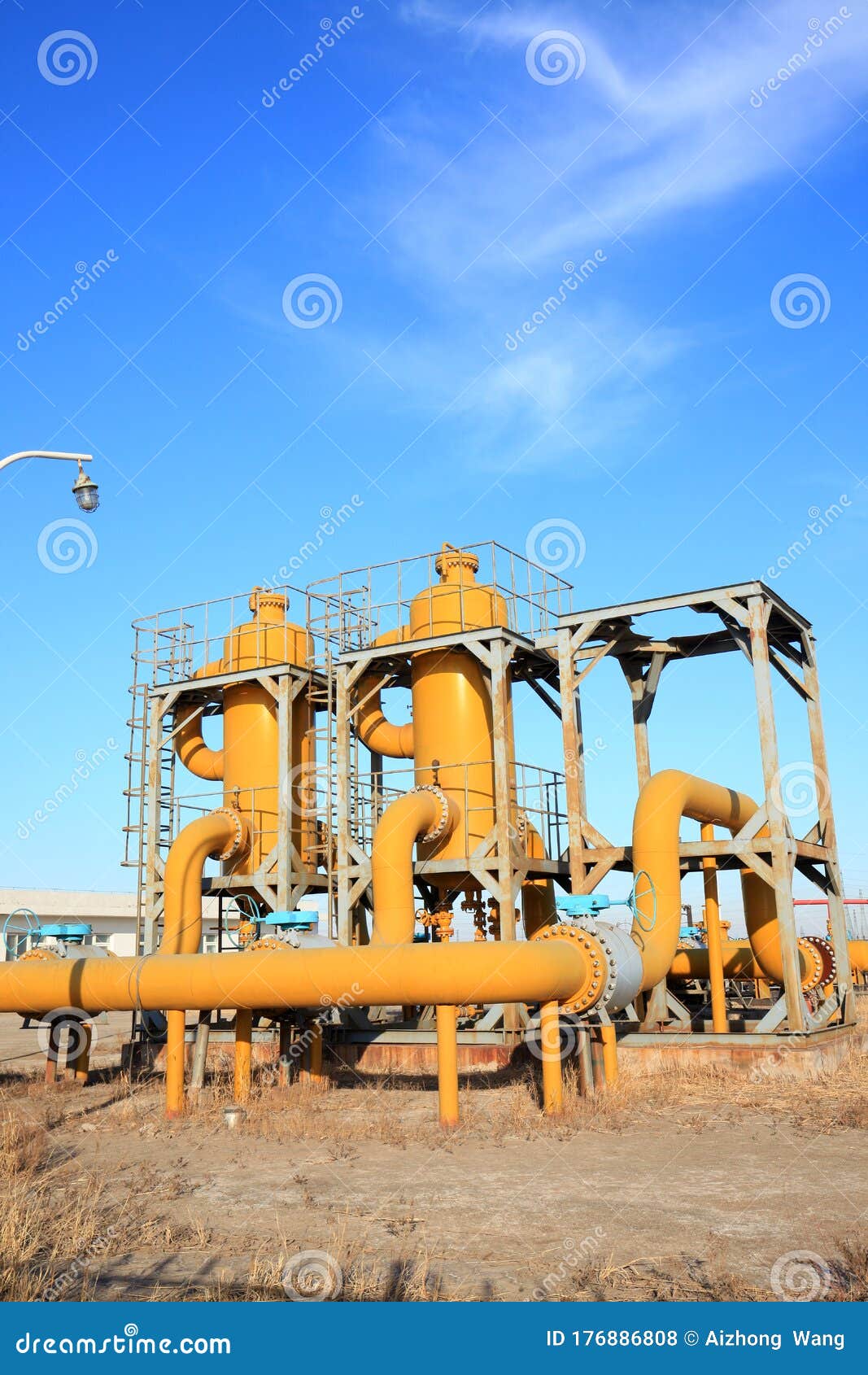 Oilfield and tools stock photo. Image of pump, technology 