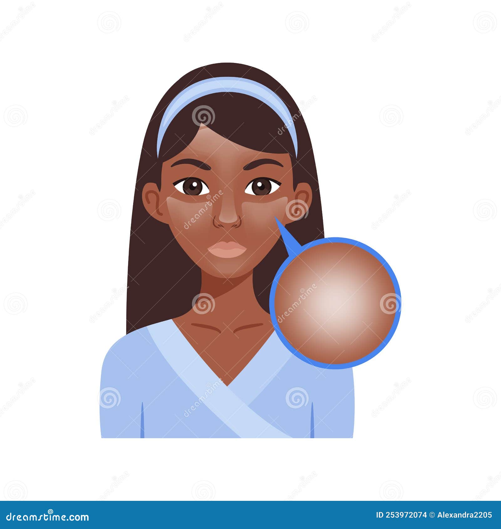 Oily Skin on the Female Face. Beautiful Afro Black Woman with Oily Skin. Analysis. Greasy Shine. Skin Problem. Zoom Stock Vector - Illustration of shine, type: 253972074 Oily Skin on the Female Face. Beautiful Afro Black Woman with Oily Skin. Analysis. Greasy Shine. Skin Problem. Zoom Stock Vector - Illustration of shine, type: 253972074