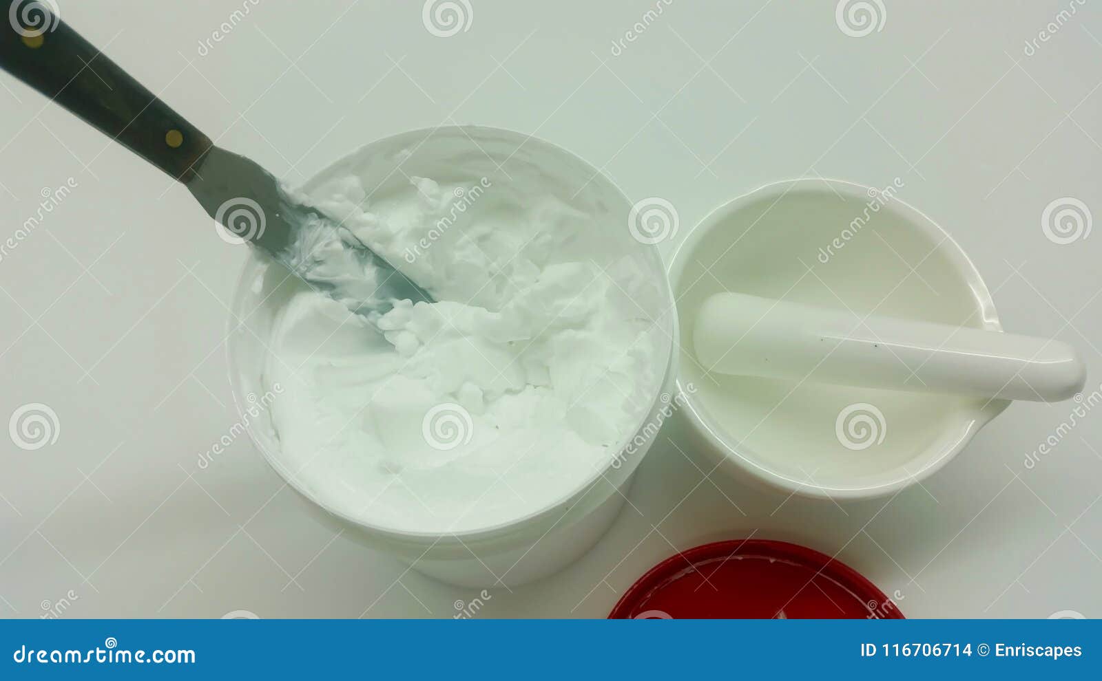 Ointment compounding stock photo. Image of medical, white 116706714