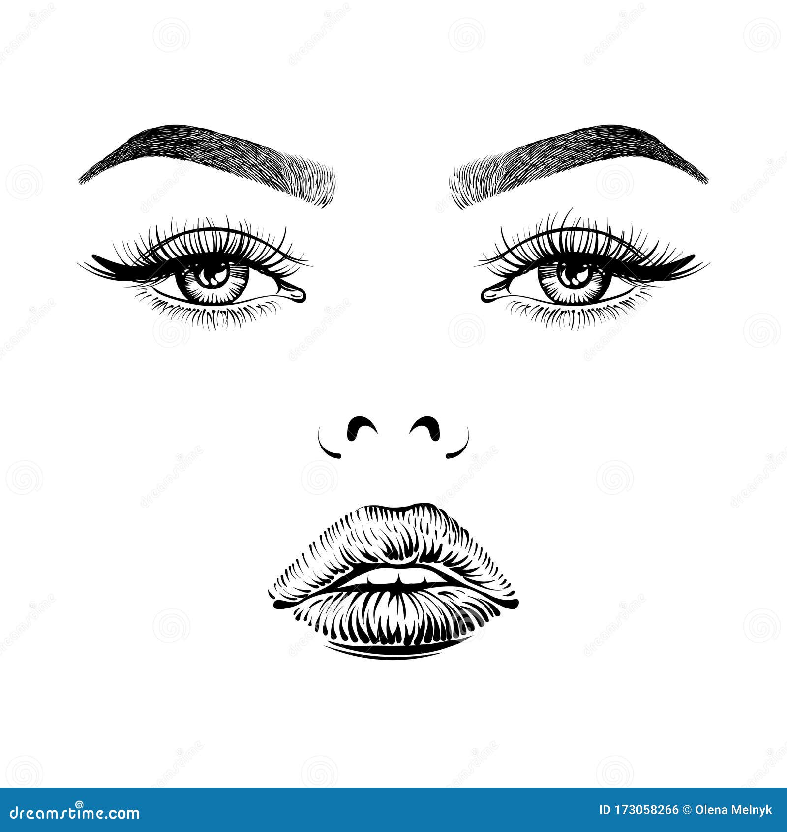Ojos Con Pestañas Largas, Labios Y Cejas Las Mujeres Enfrentan El Maquillaje Ilustración del Vector - Ilustración de encanto, hermoso: 173058266 Ojos Con Pestañas Largas, Labios Y Cejas Las Mujeres Enfrentan El Maquillaje Ilustración del Vector - Ilustración de encanto, hermoso: 173058266