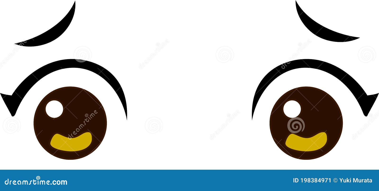 Ojos de chicas animadas ilustración del vector. Ilustración de primer - 198384971 Ojos de chicas animadas ilustración del vector. Ilustración de primer - 198384971