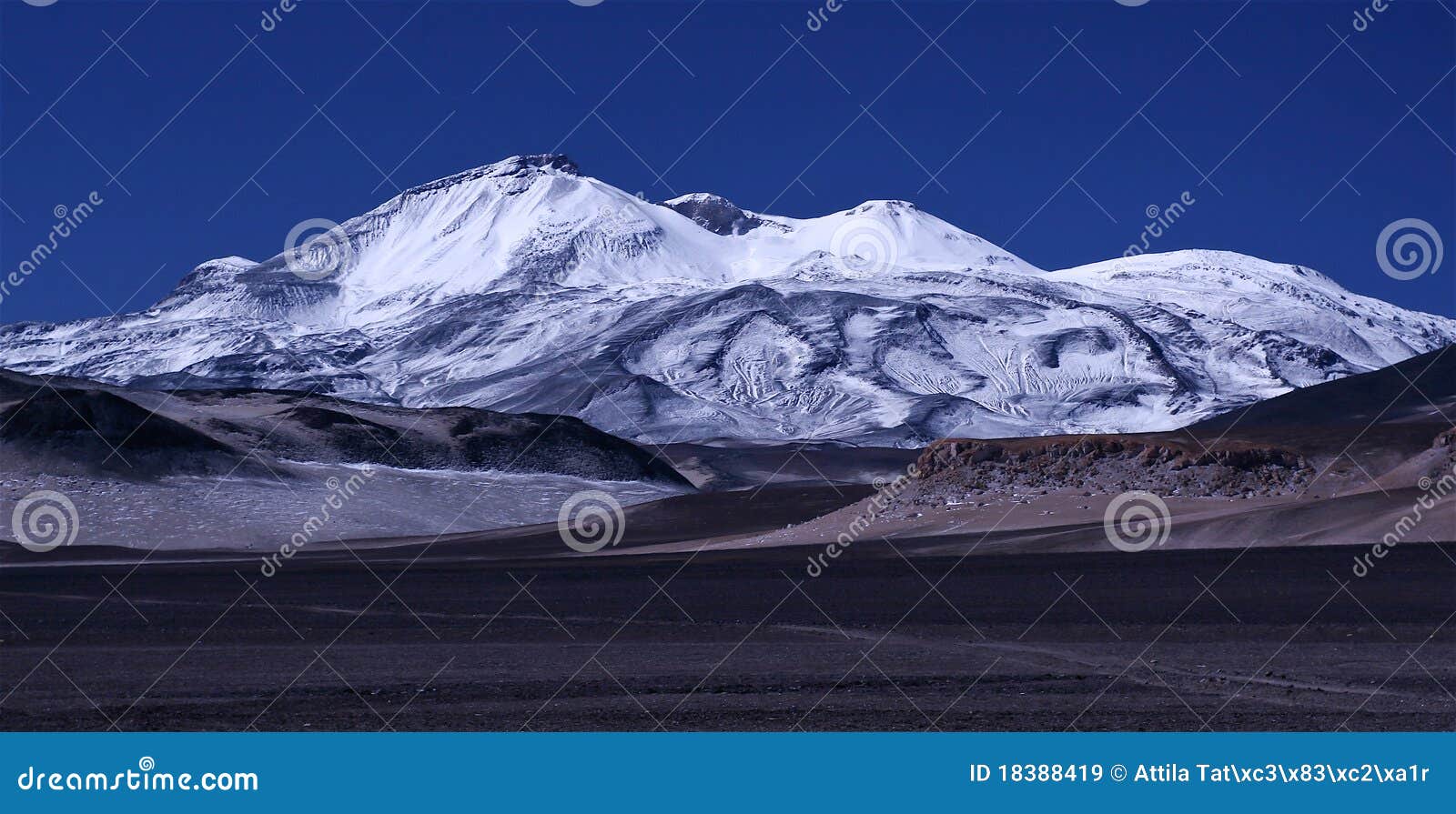 Ojos del Salado stock image. Image of parc, sand, argentina - 18388419, image size:1600x895