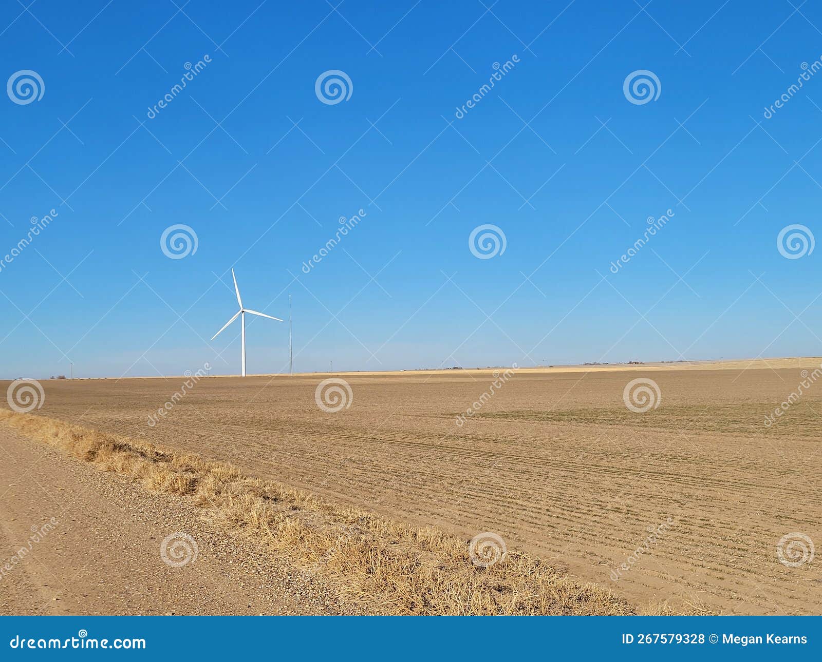 Oklahoma Wind Turbine in Feild Stock Photo Image of feild, oklahoma
