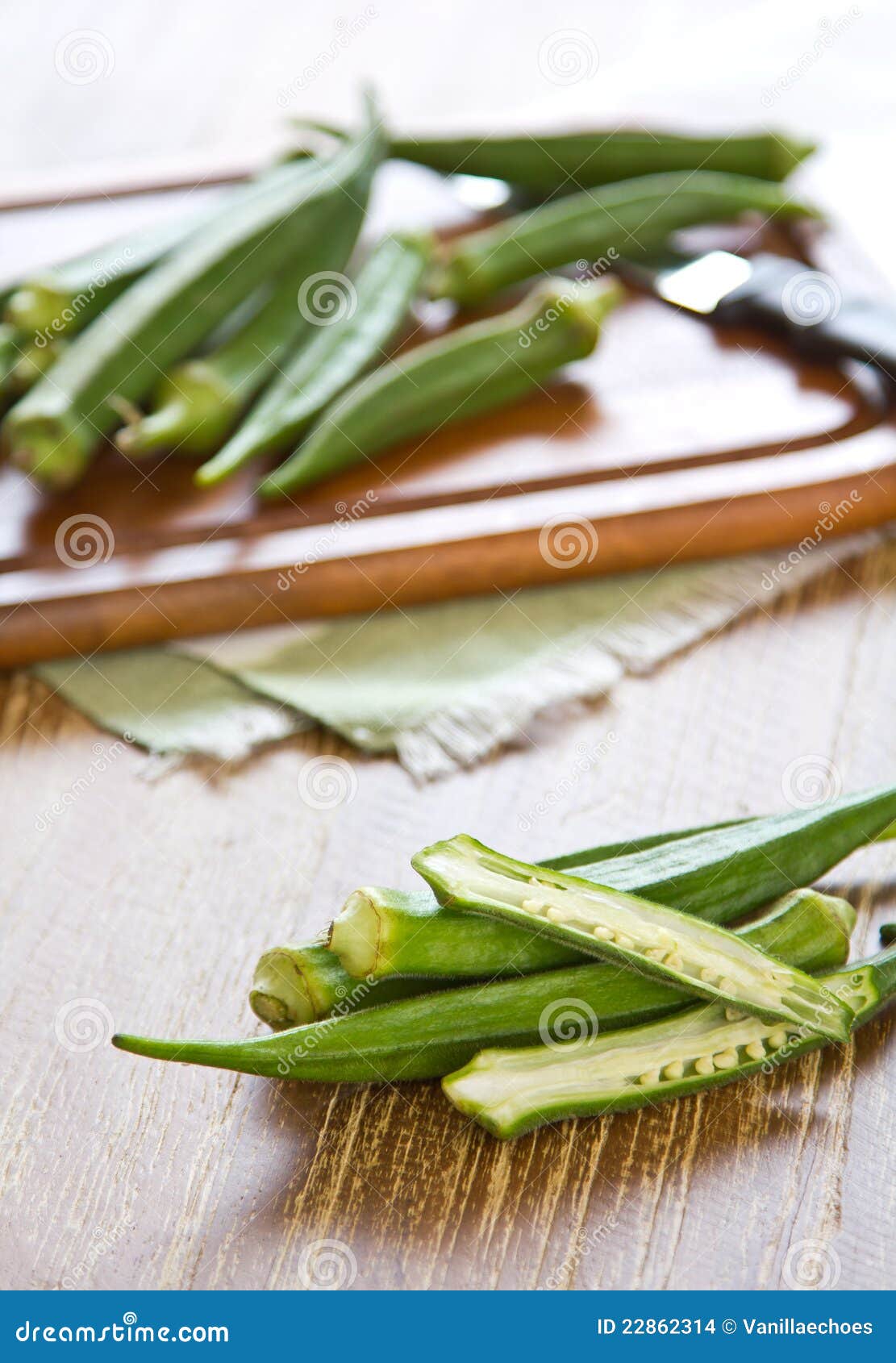 Okra stock photo. Image of benefit, mineral, tropical 22862314