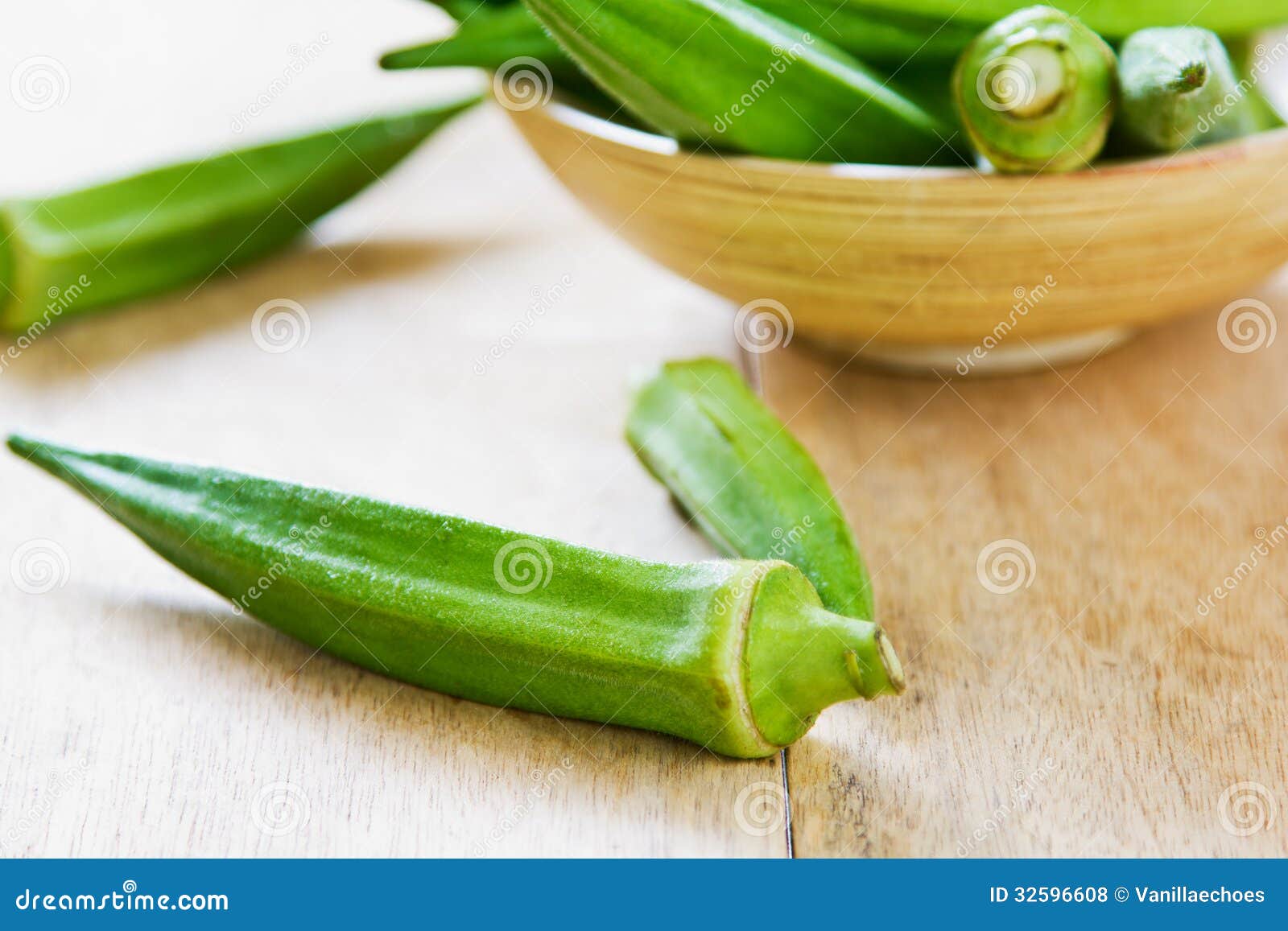 Okra stock photo. Image of diet, health, calories, nutrition 32596608
