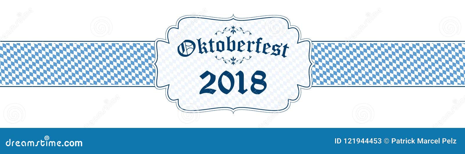 Oktoberfest Fotowand Dekoration - Bayrische Festzelt Kulisse 180x90cm