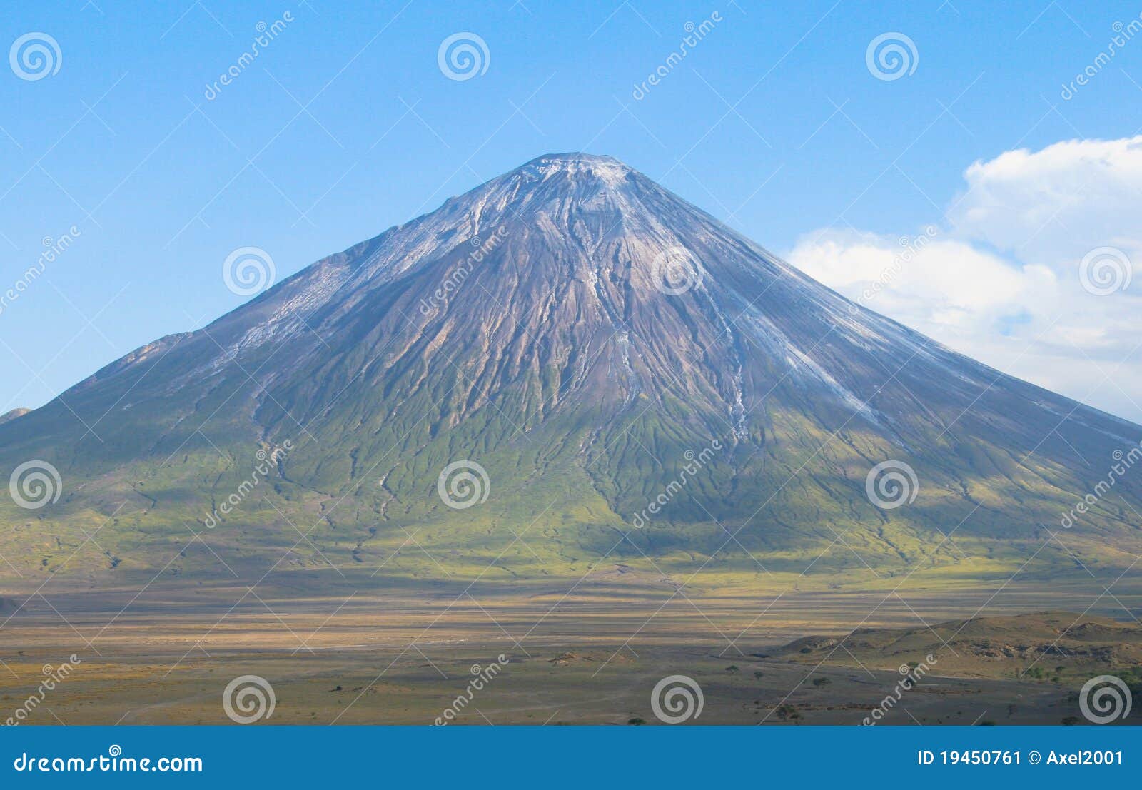 Ol Doinyo Lengai Vulkan in Tanzania