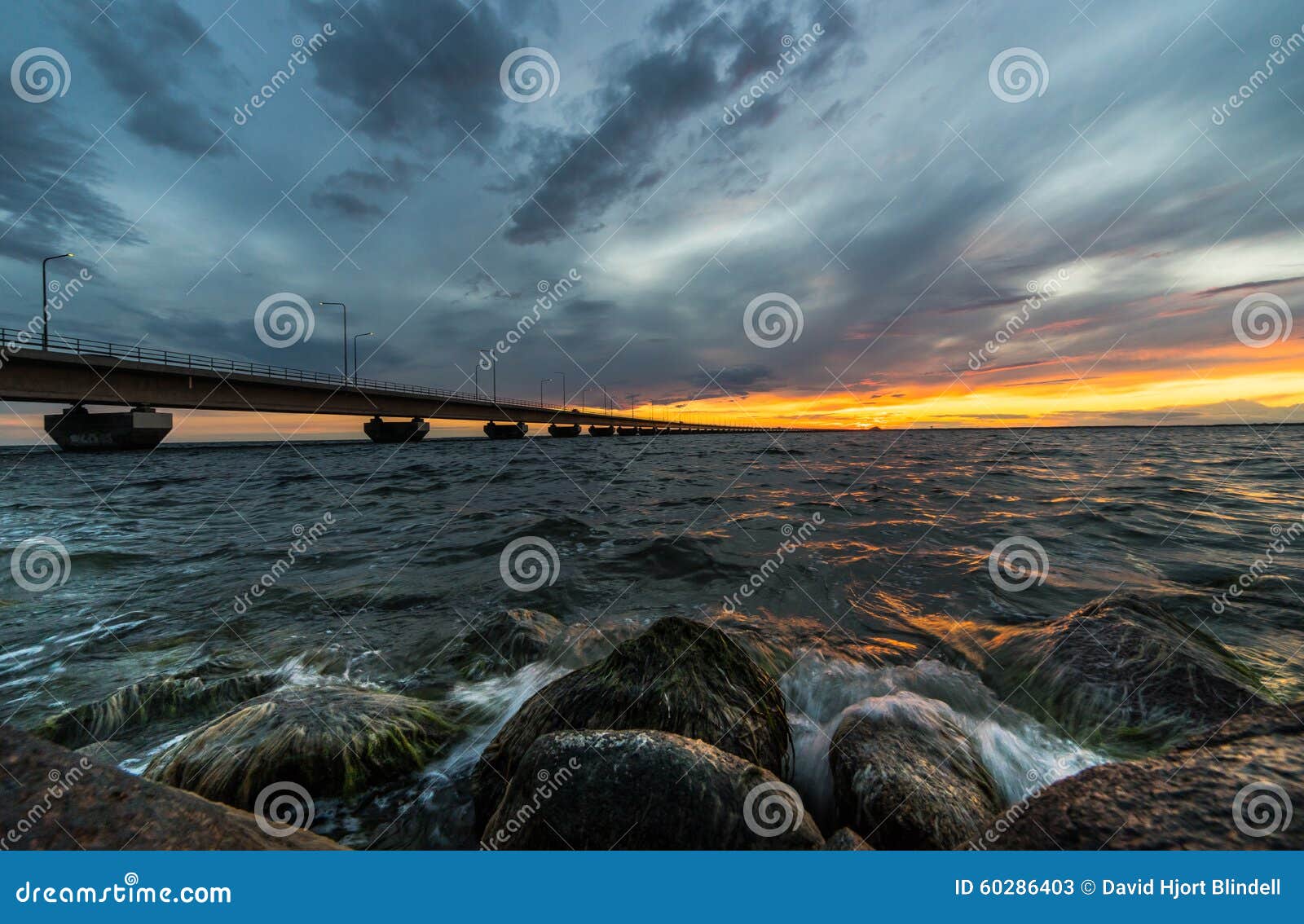 oland bridge sunset