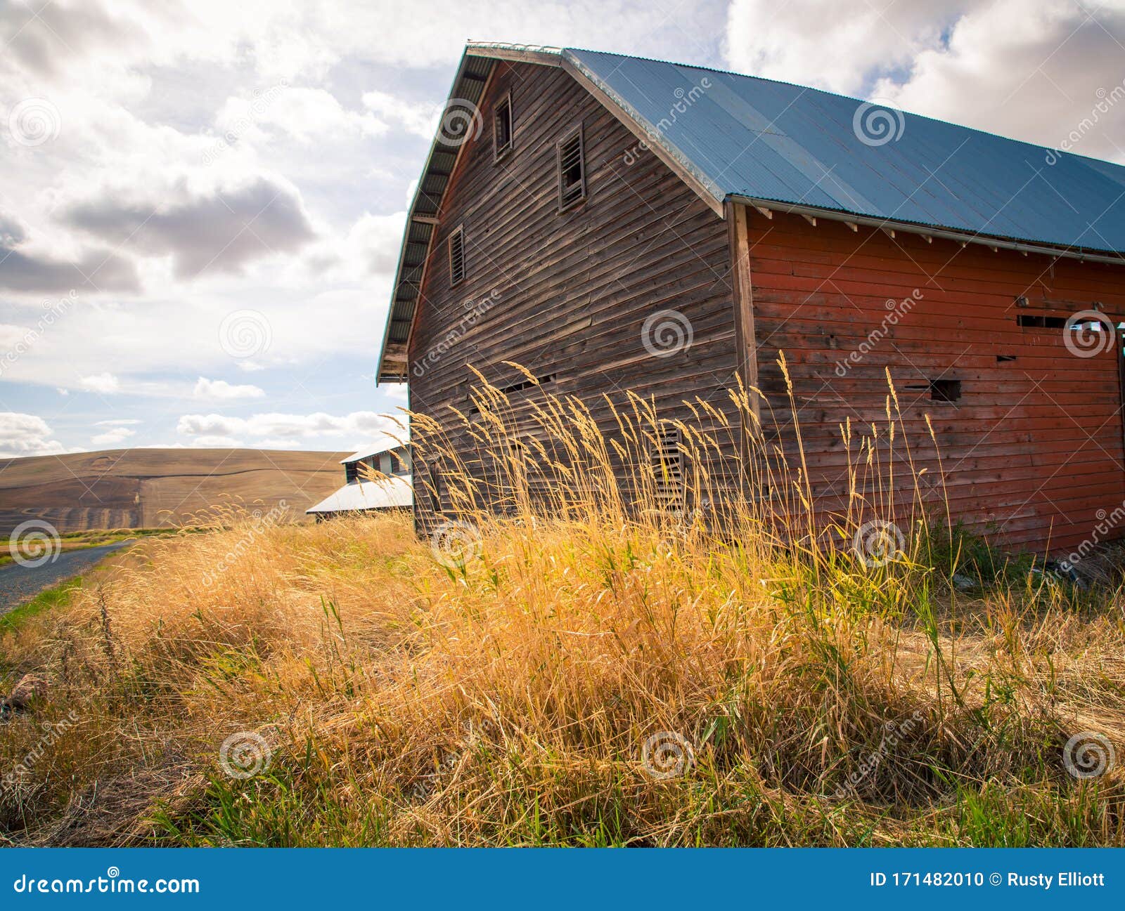 Old Abandon Barn in Washington State Stock Photo Image of derelict
