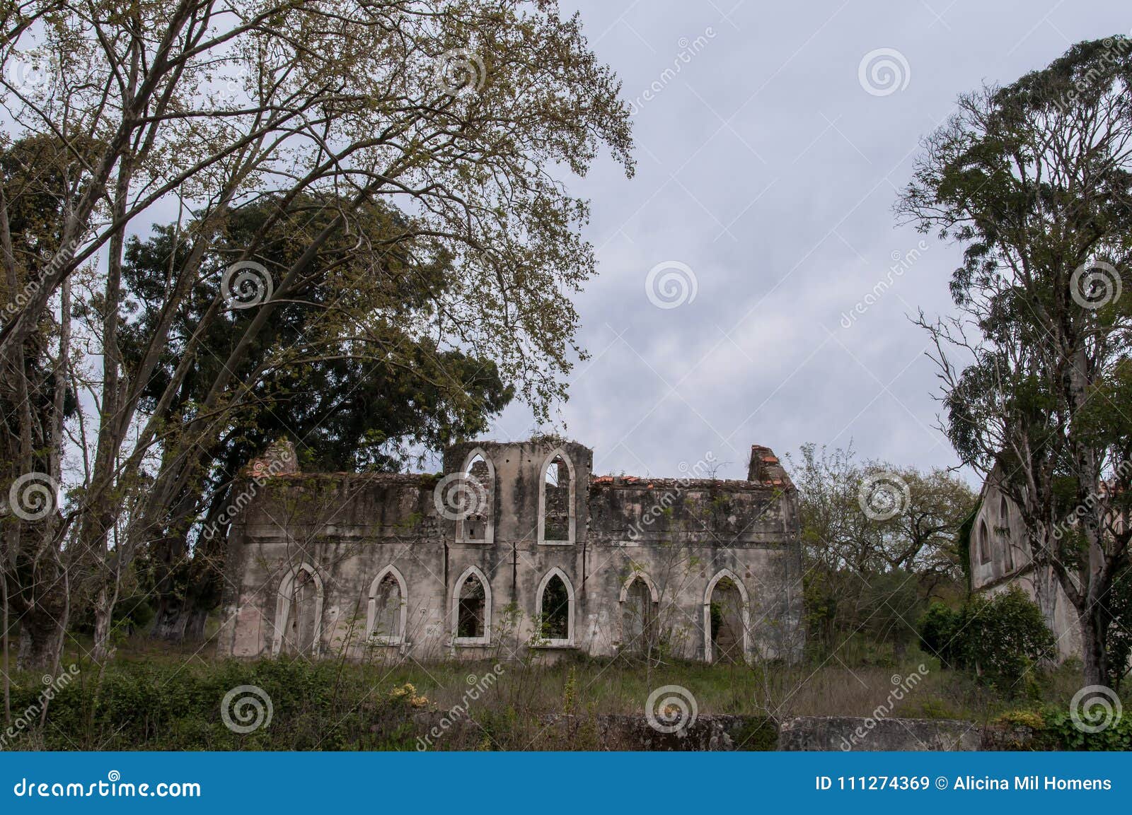 Old and Abandoned Monastery Stock Image Image of floor, joists 111274369