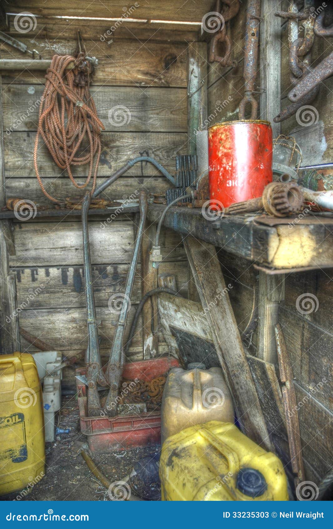 old abandoned shed interior stock image - image: 33235303